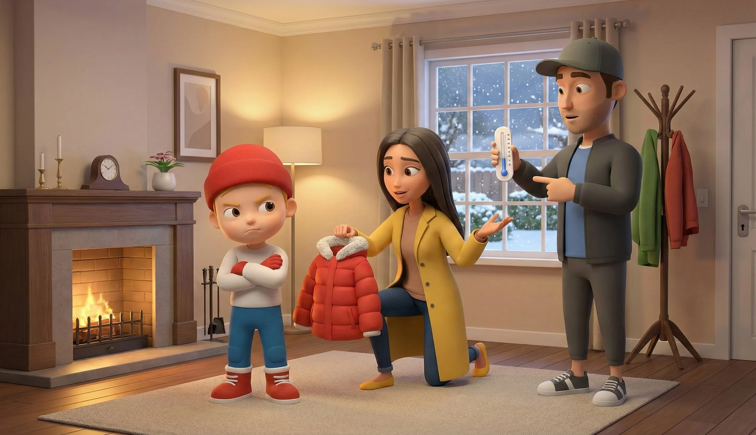 Getting a Toddler Dressed in Winter: A Daily Negotiation