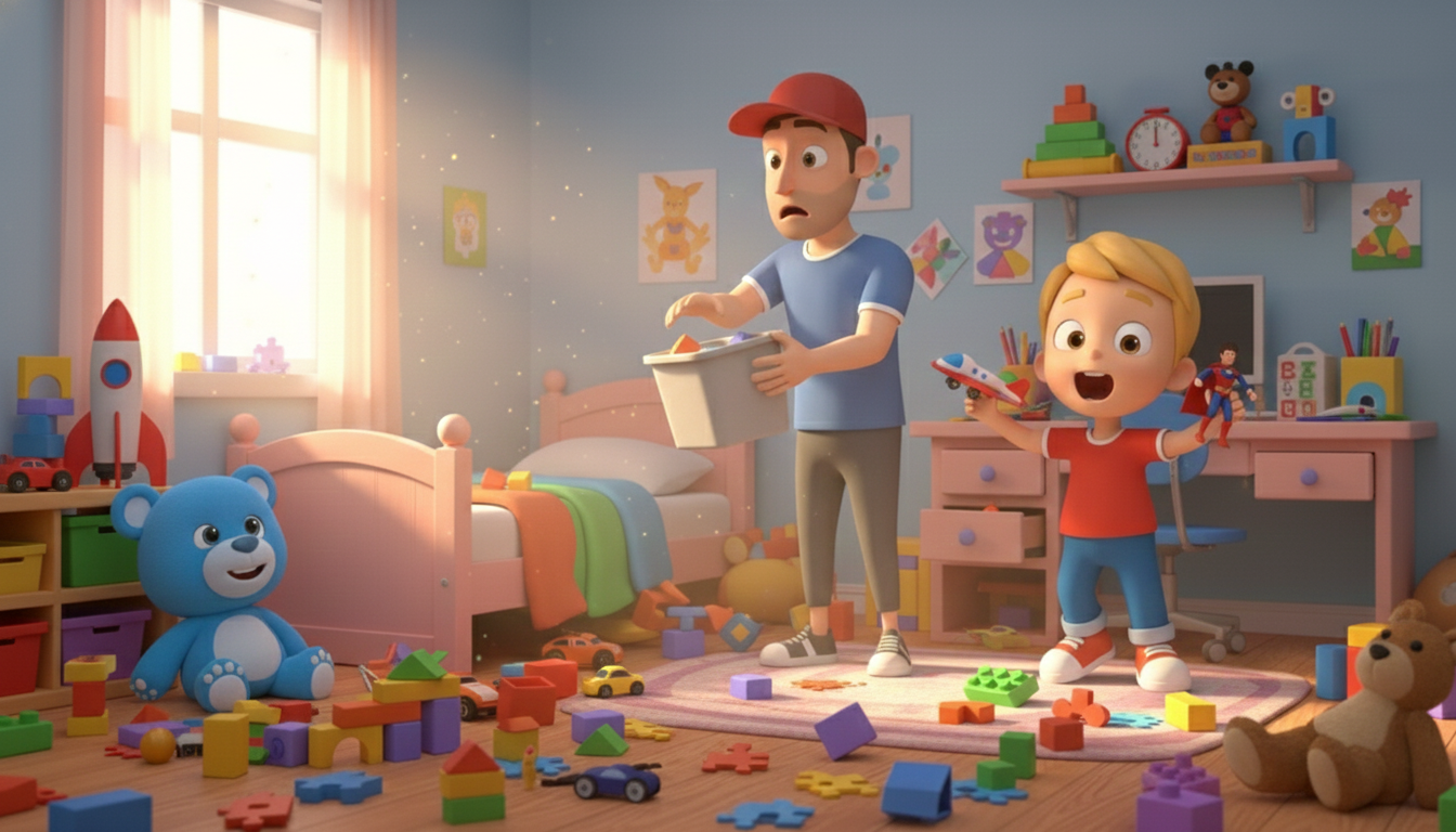 The Great Toy Cleanup That Never Happens