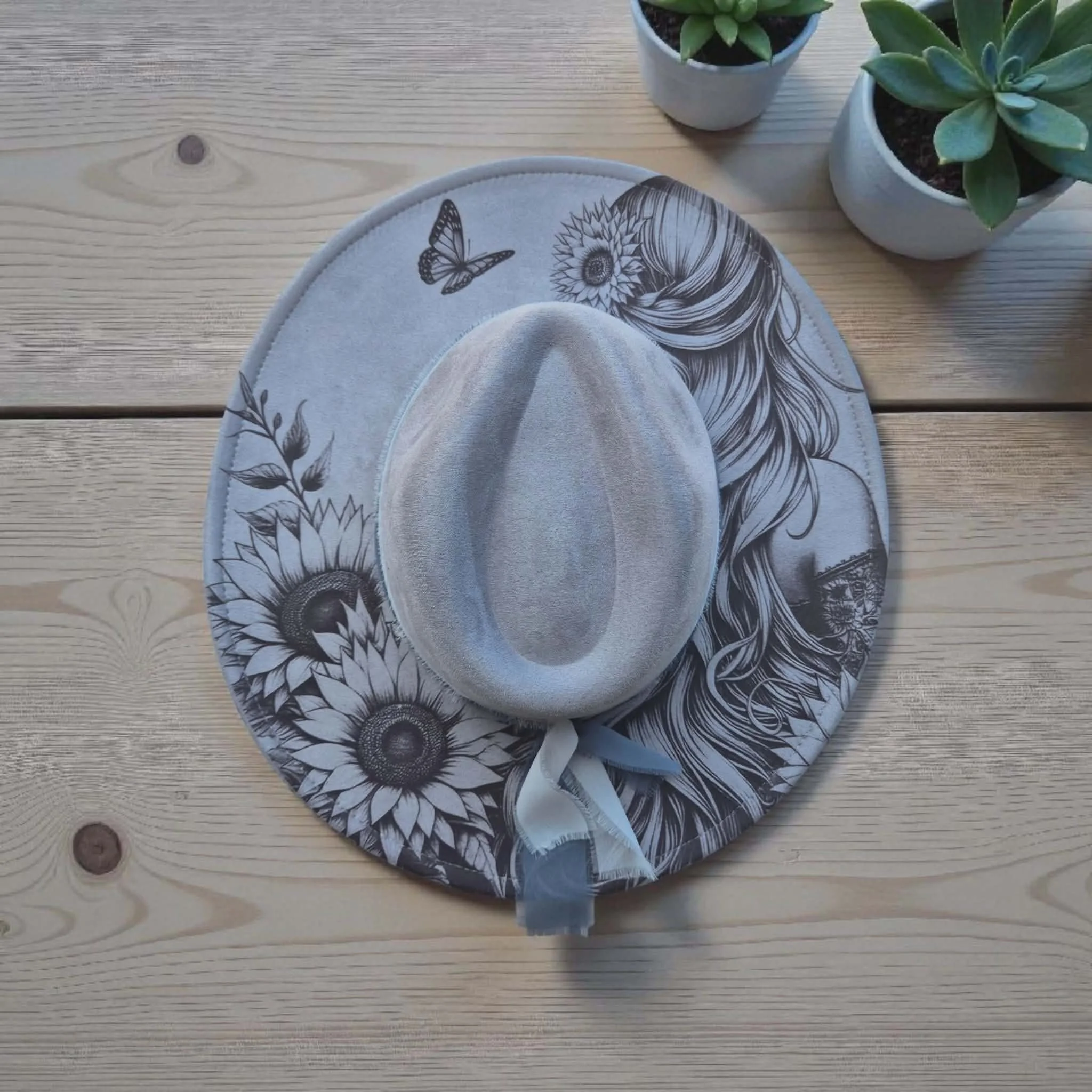 Light Grey Boho Girl