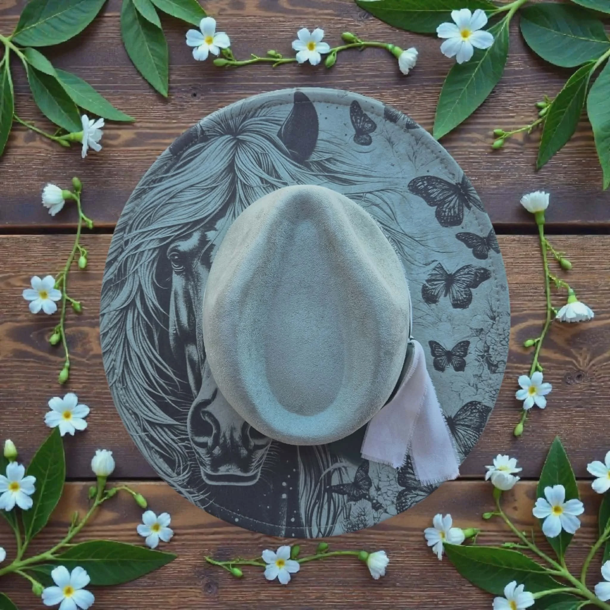 Eucalyptus Horse & Butterflies