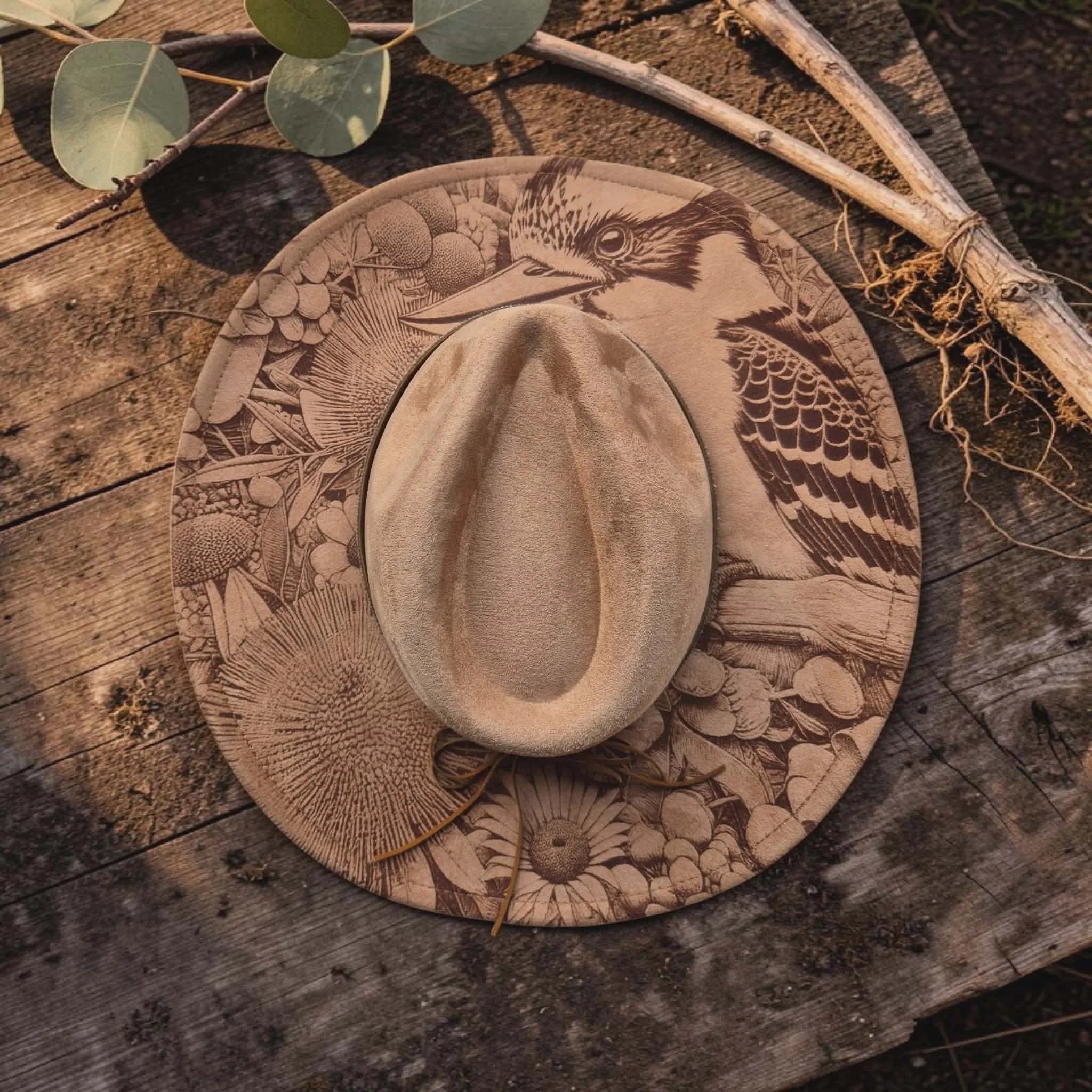 Tan Cowboy Style Kookaburra