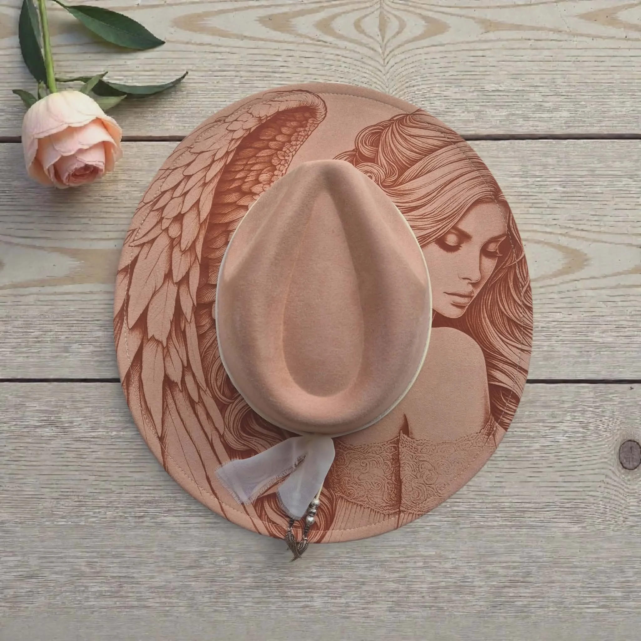 Peaches and Cream Angel