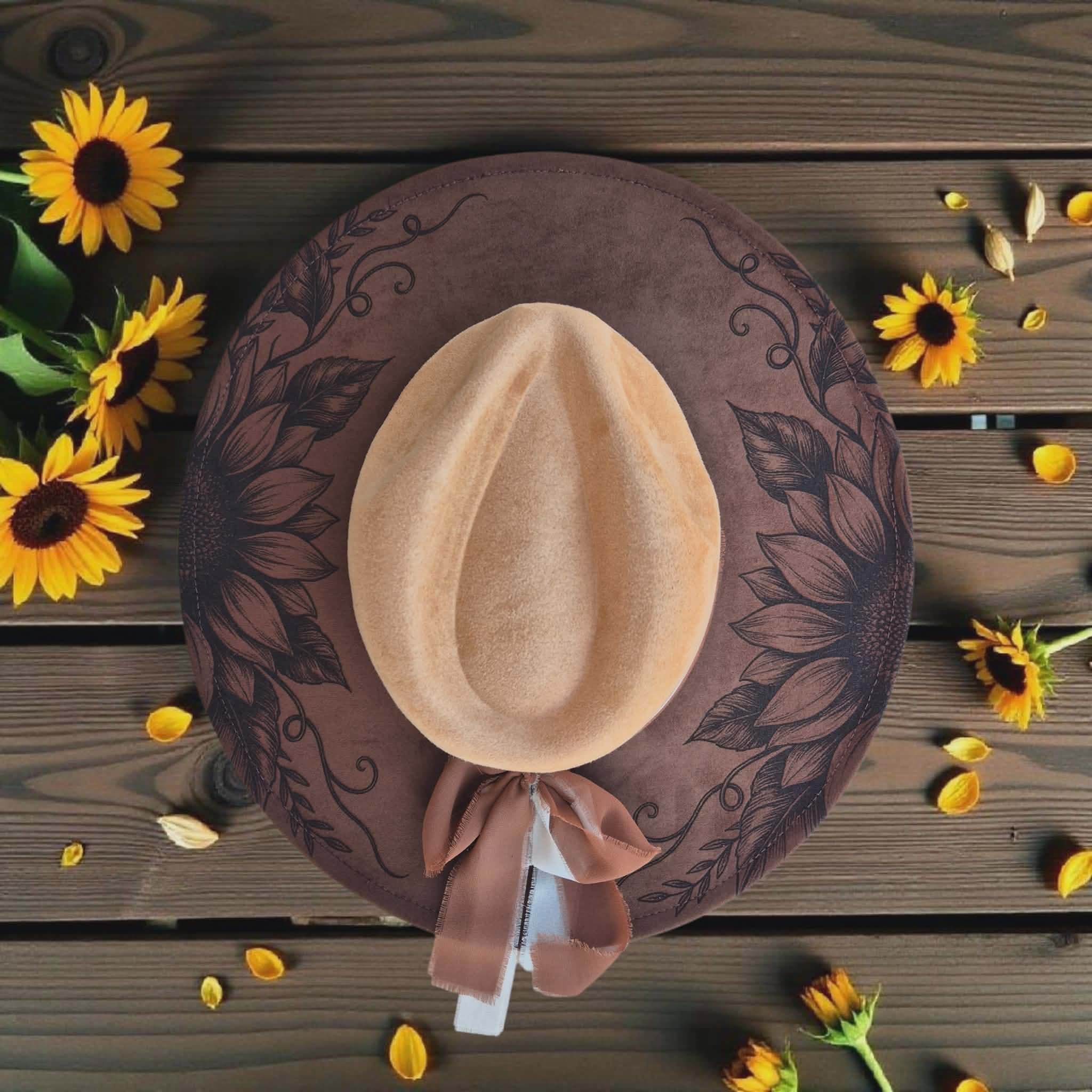 Brown Two Tone Sunflowers