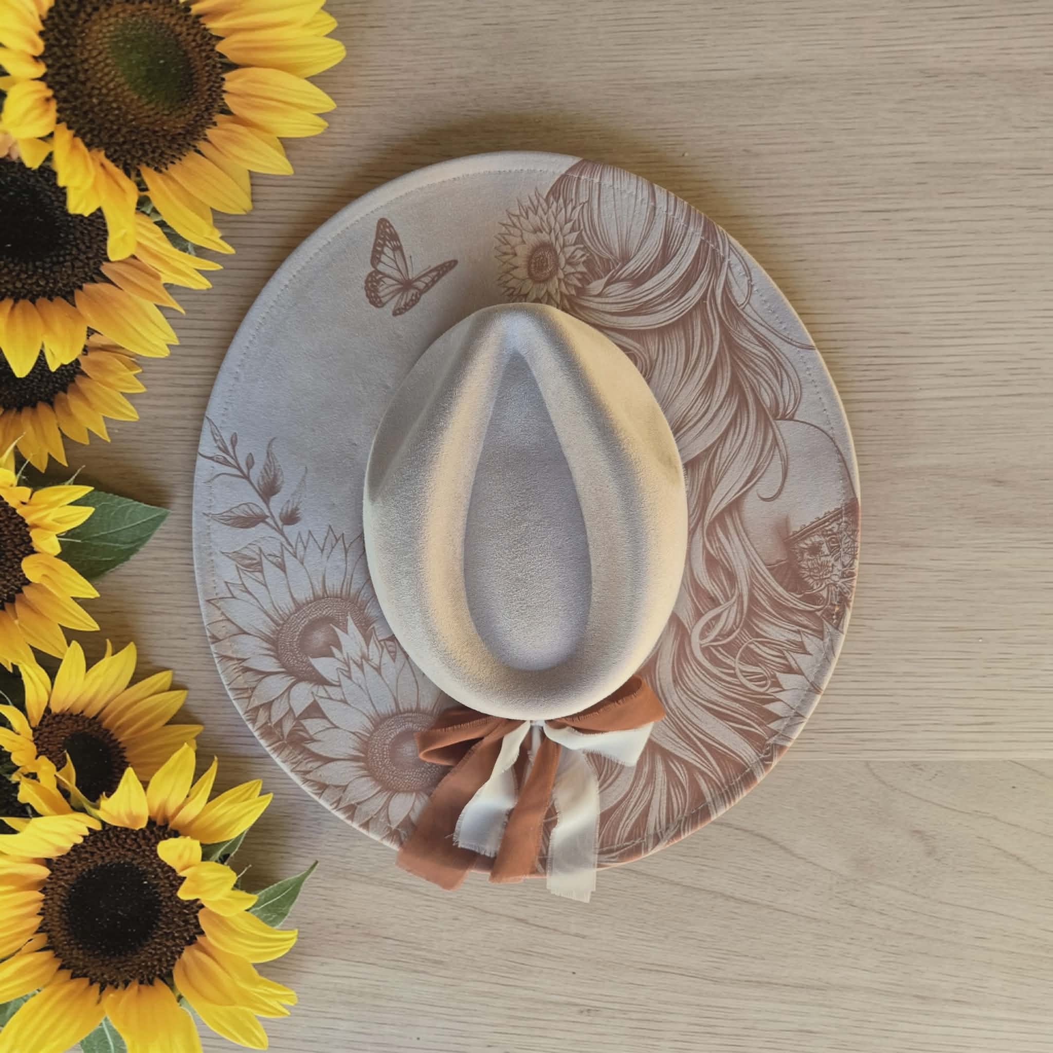 Dark Cream Boho Girl