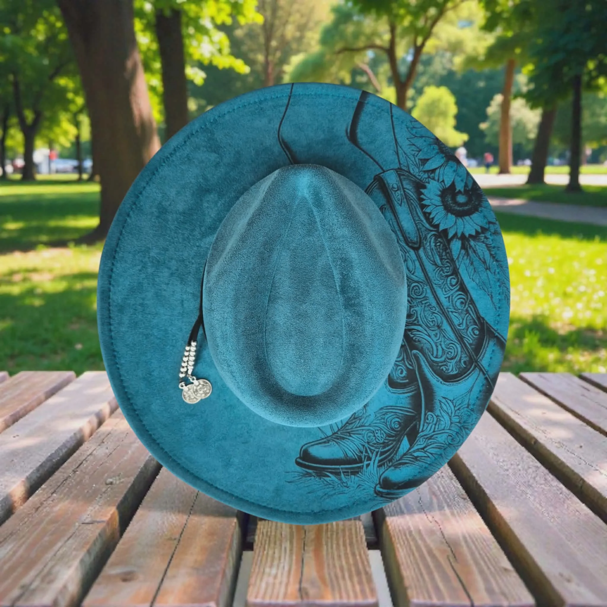 Peacock Cowgirl Boots