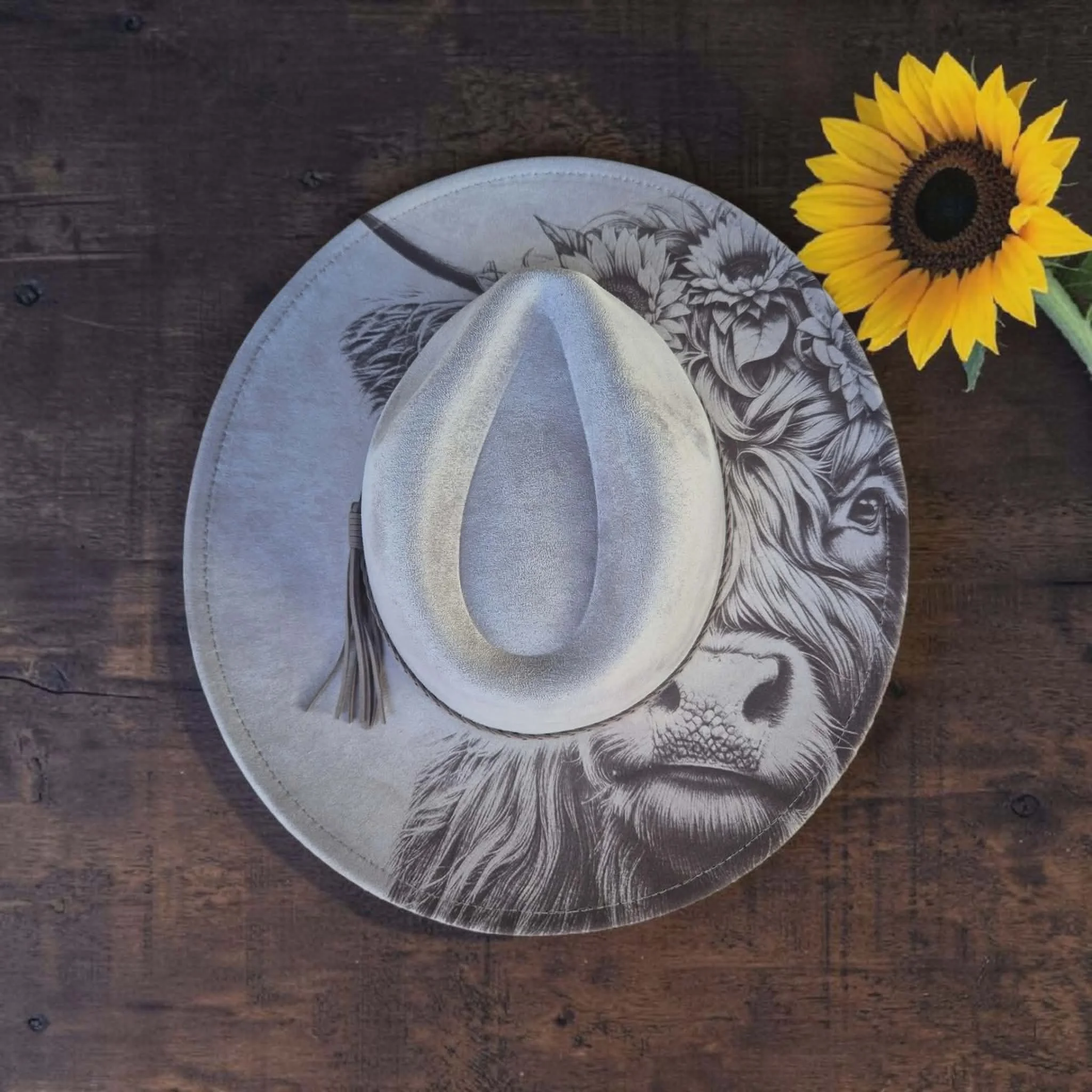 Light Grey Highland Cow