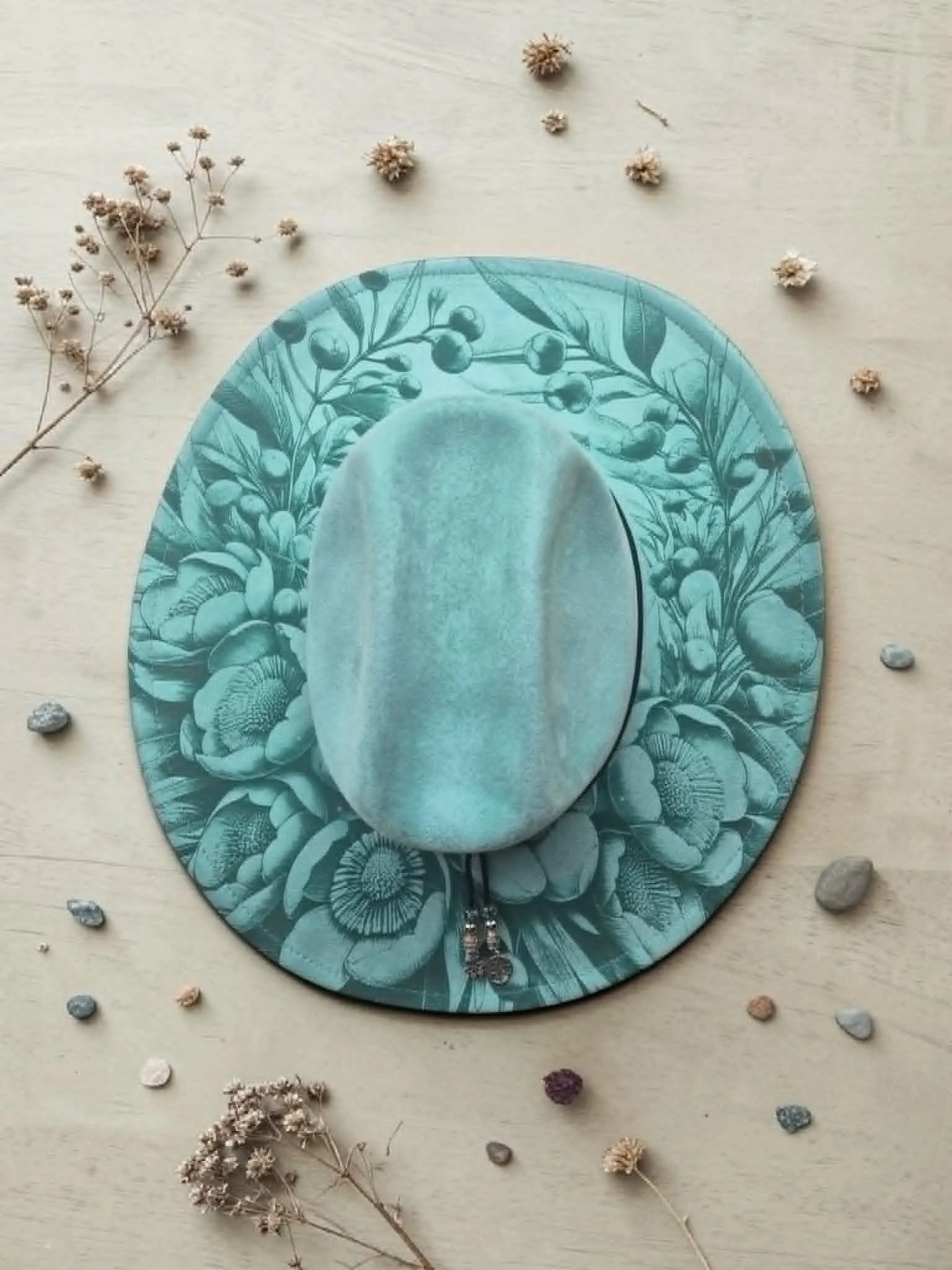 Light Teal Cowgirl Style Australian Natives