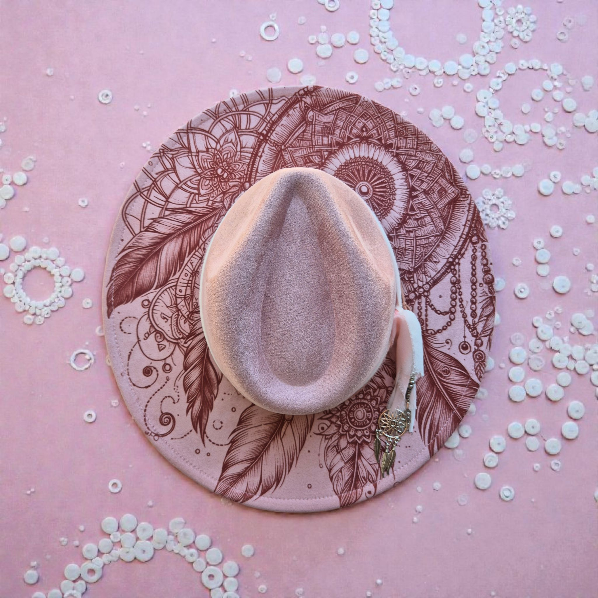 Dusty Pink Dreamcatcher