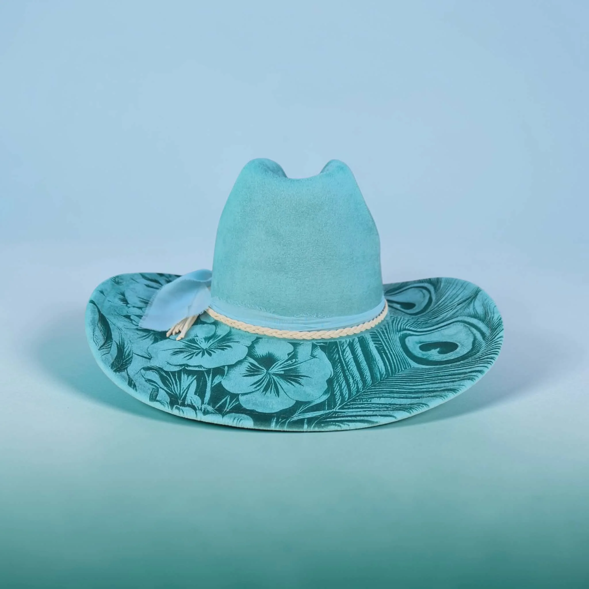 Light Teal Cowgirl Style