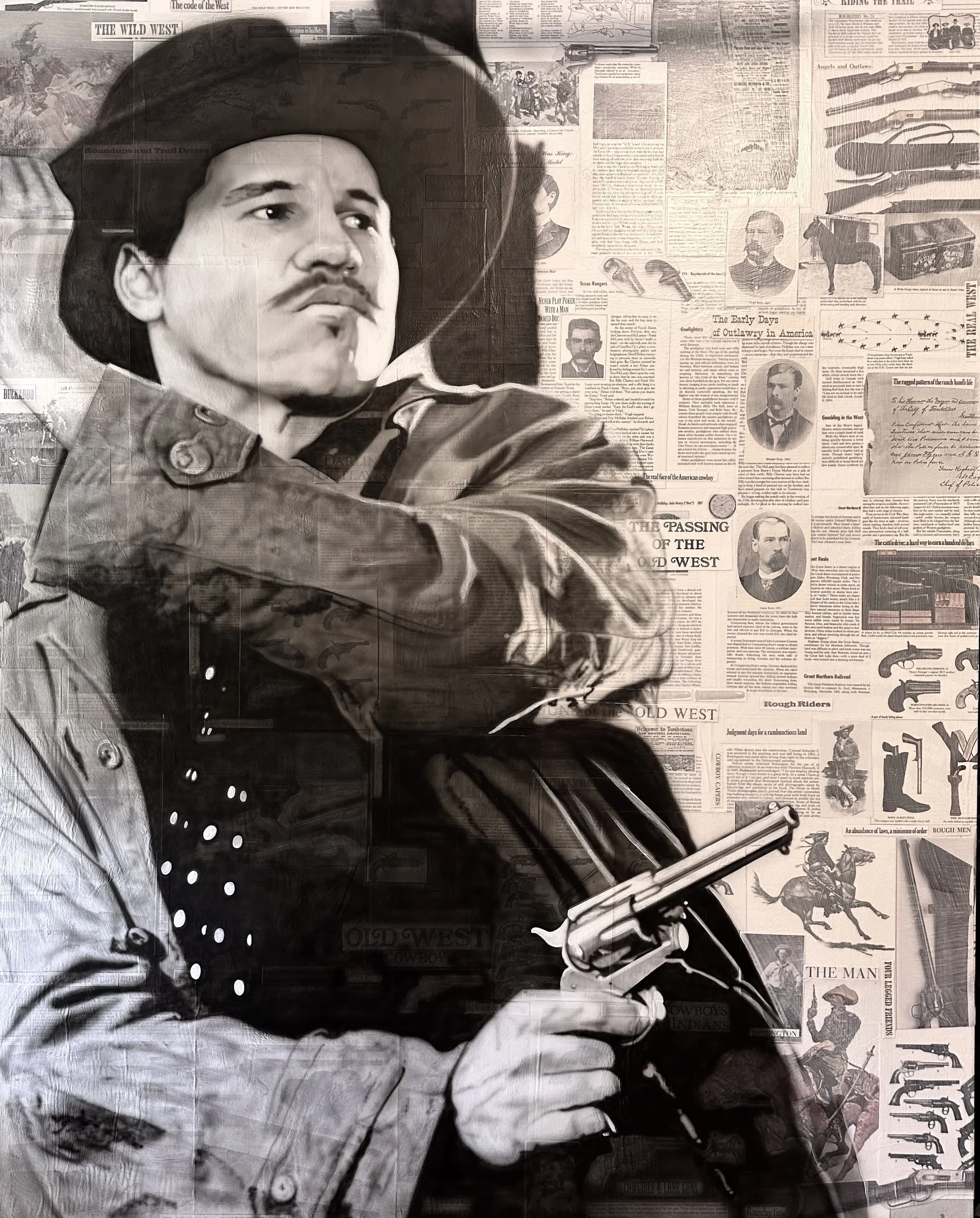Val Kilmer as Doc Holliday in Tombstone. 