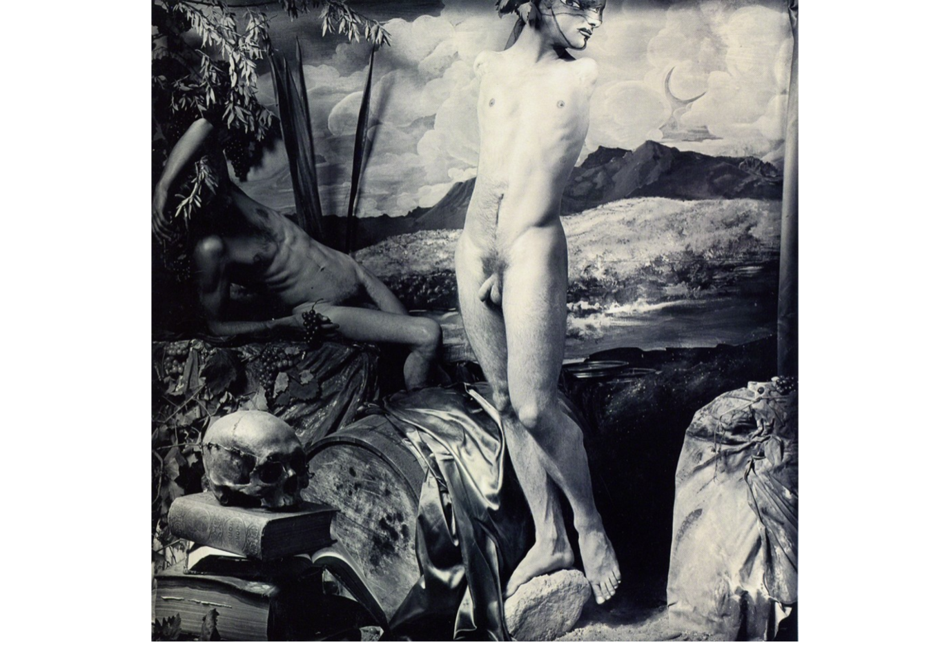 Figure 6: Joel-Peter Witkin, Bacchus Amelus, 1986, gelatin silver print, 16 × 20 in, Artsy. 