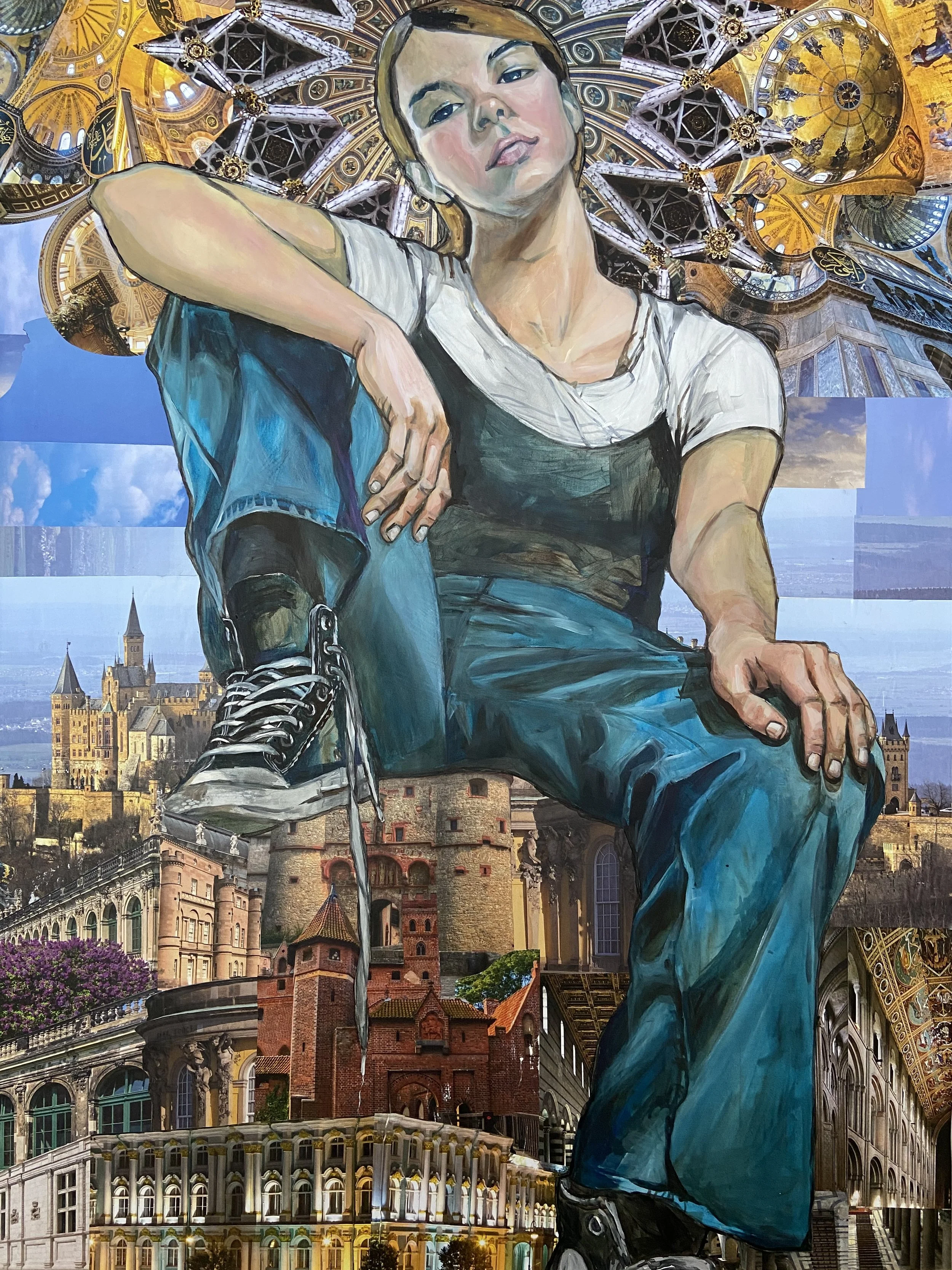 "Carmen", The Giantess, 2020, 36 x 48