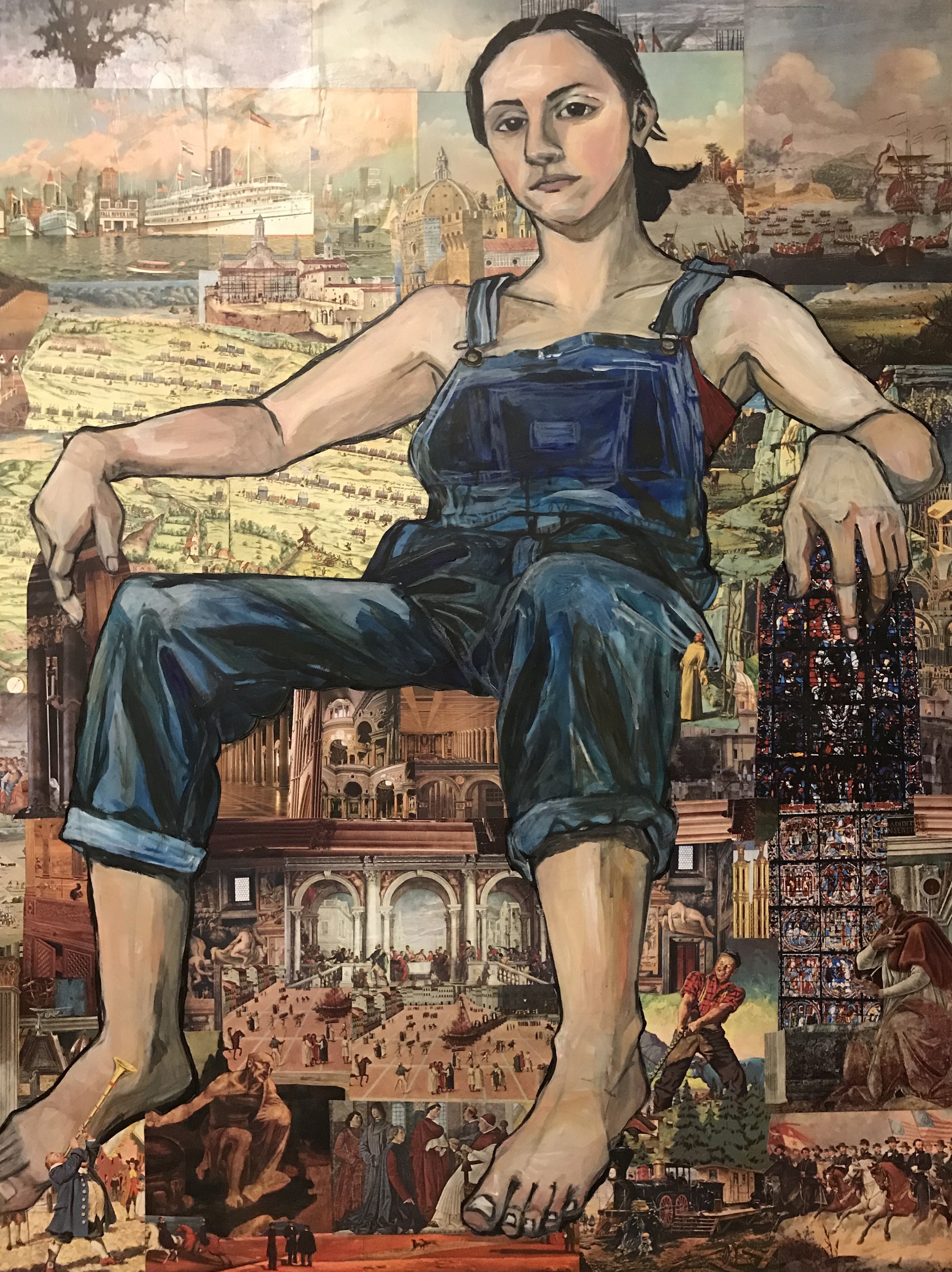 "Quin", The Giantess, 2019, 36 x 48