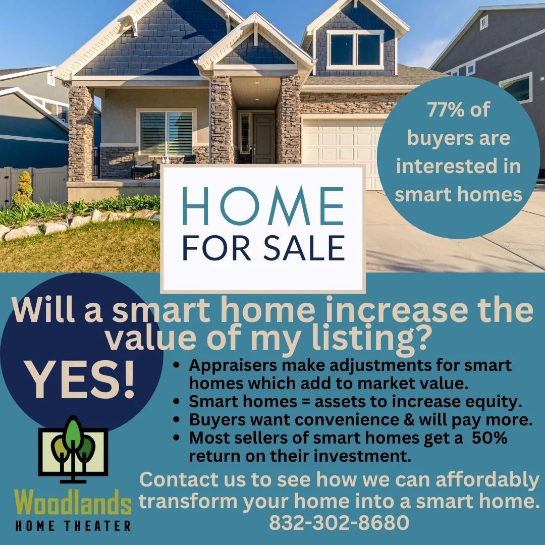 Will adding smart home technology increase the value of your home? The simple answer is YES.

https://woodlands-hometheater.com/news/f/will-smart-home-automation-increase-the-value-of-your-home