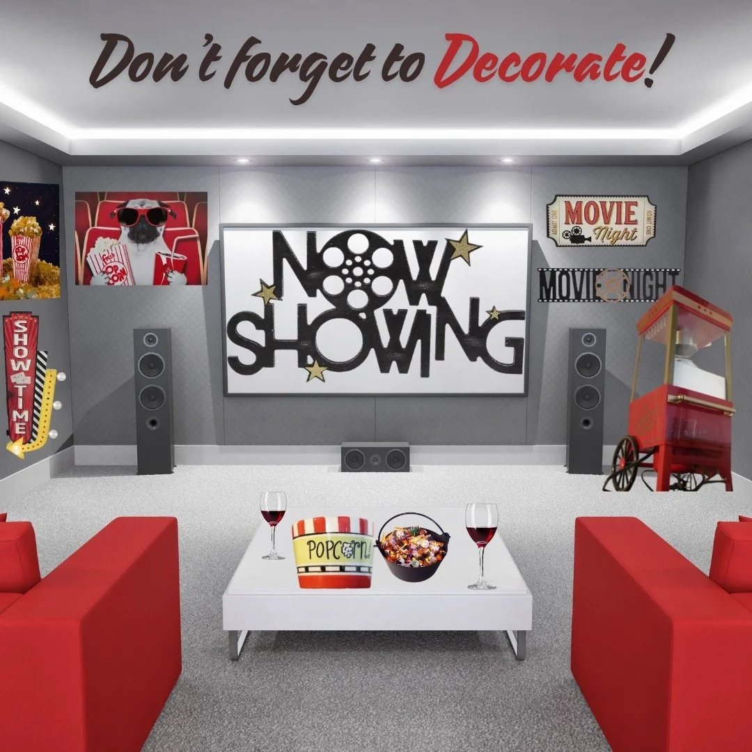 We will install all the technical &quot;stuff,&quot; but YOU get to decorate! Showcase your personal style with our home theater decorating ideas at this link https://woodlands-hometheater.com/news/f/dont-forget-to-decorate
_
_
_
_
_
_
_
-
-
#homethe