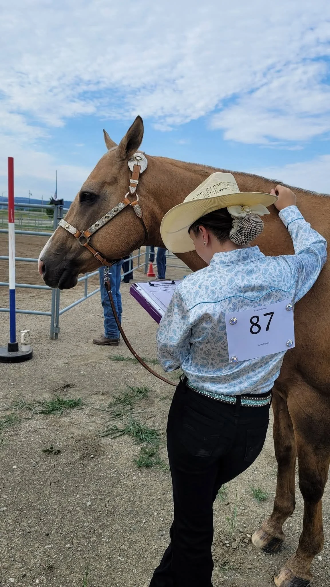 Hailey Popelka of Stillwater County. Photo Credit: Brenda Popelka