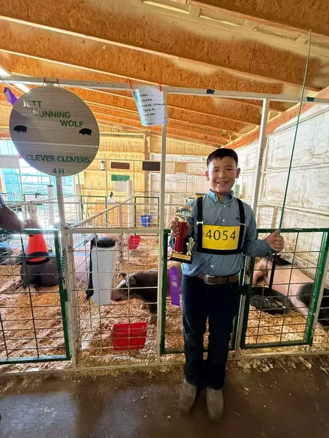 Jett Running Wolf of Glacier County. Photo Credit: Melissa Running Wolf