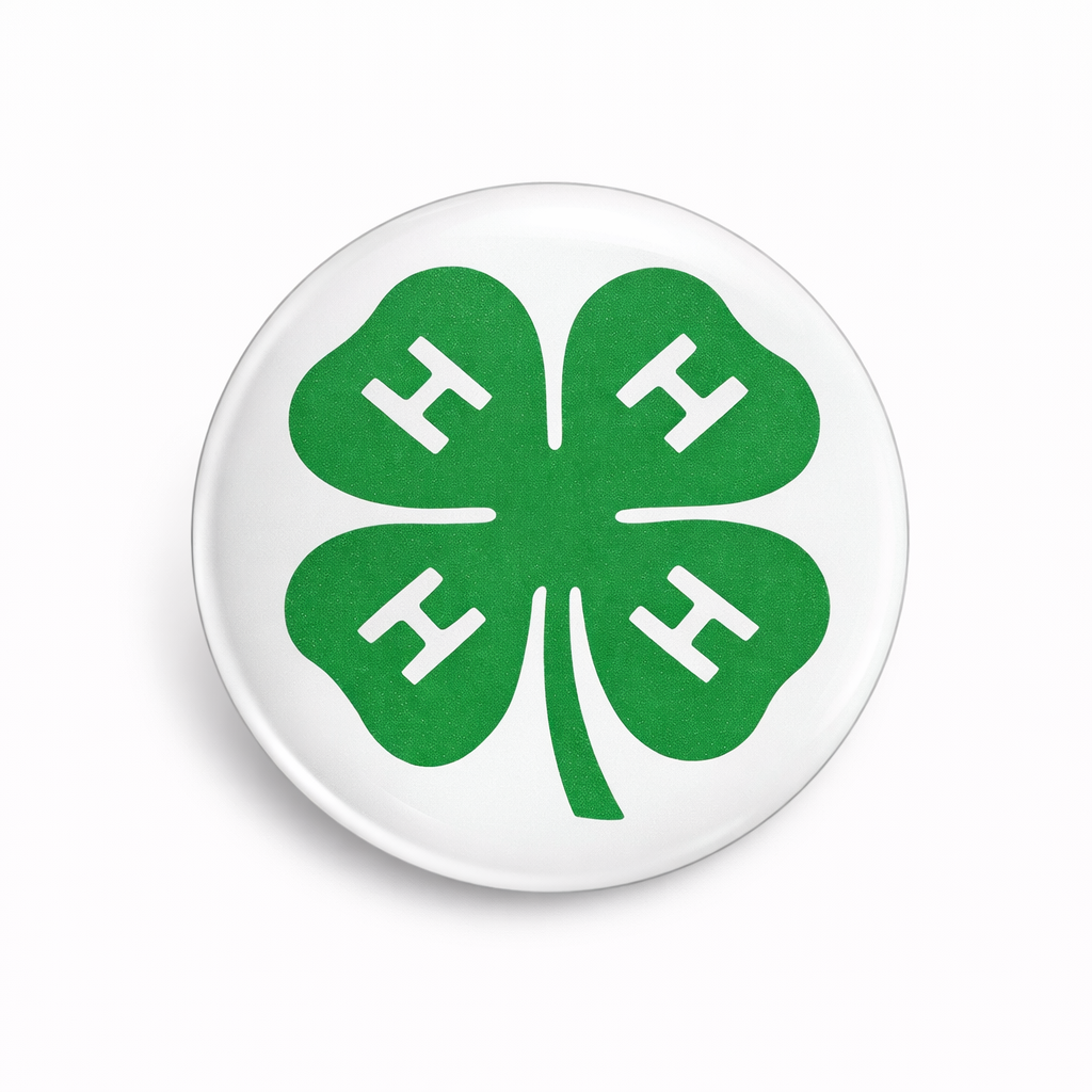 4-H Clover Pin
