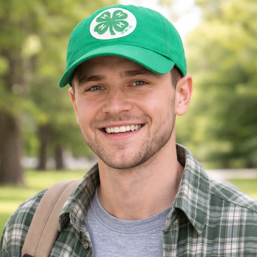 Green 4-H Hat