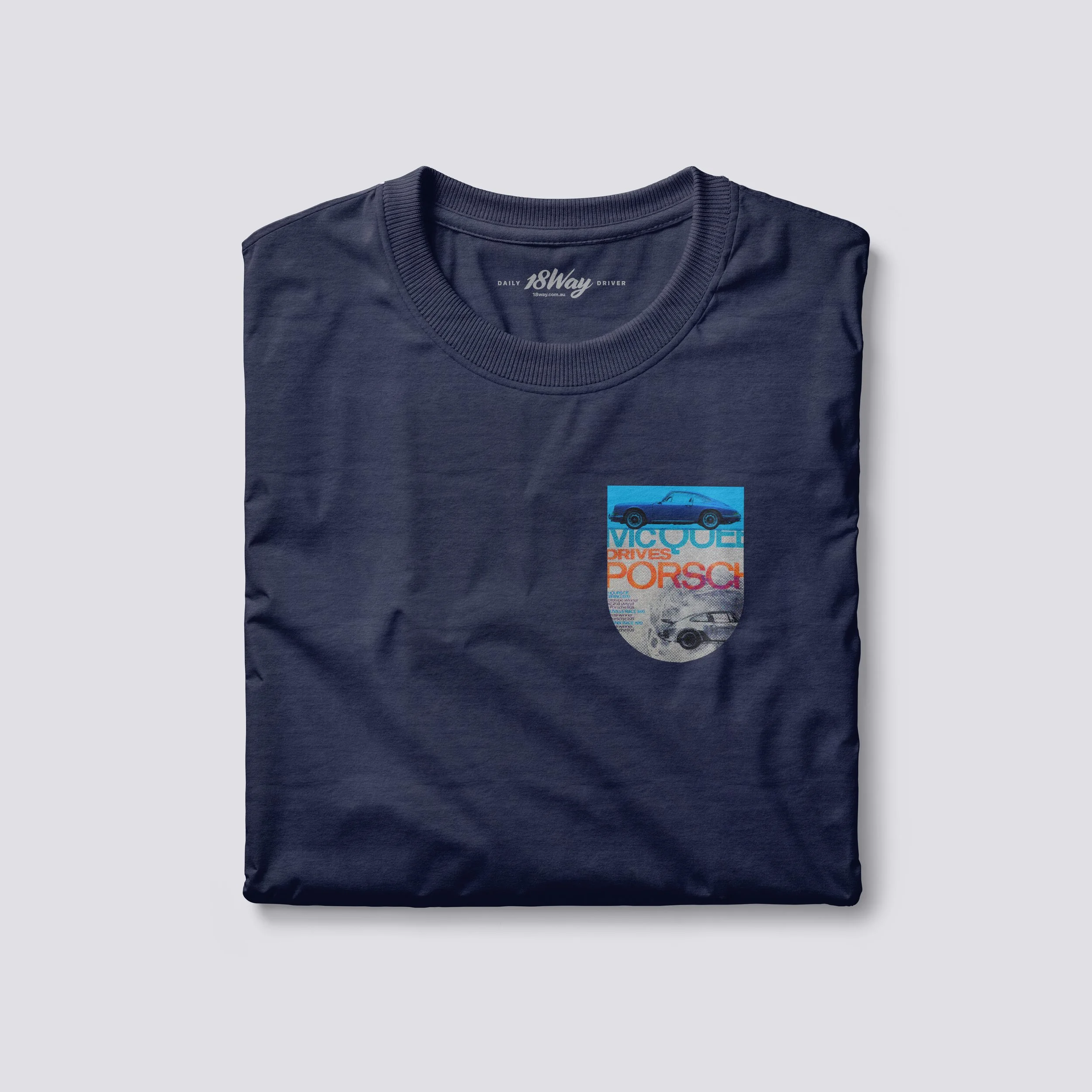 McQueen Drives Porsche