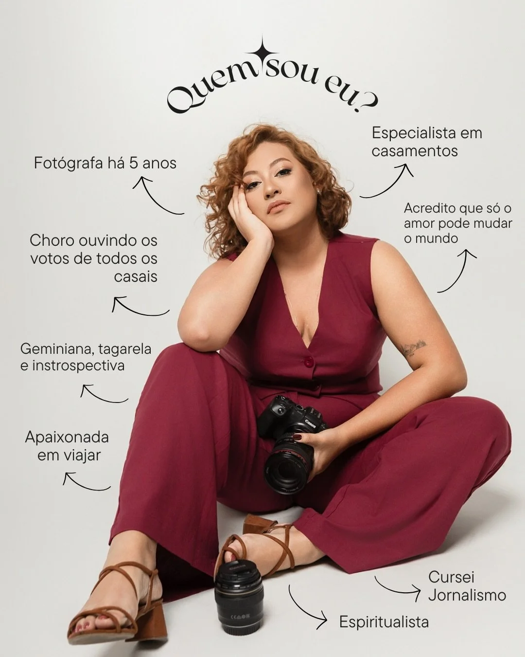 O perfil ganhou novos seguidores recentemente!! Sejam muito bem-vindos!  Essa sou eu. 

📸 @jennifernathanifotos 

#fotografa #fotografia #casamentodossonhos