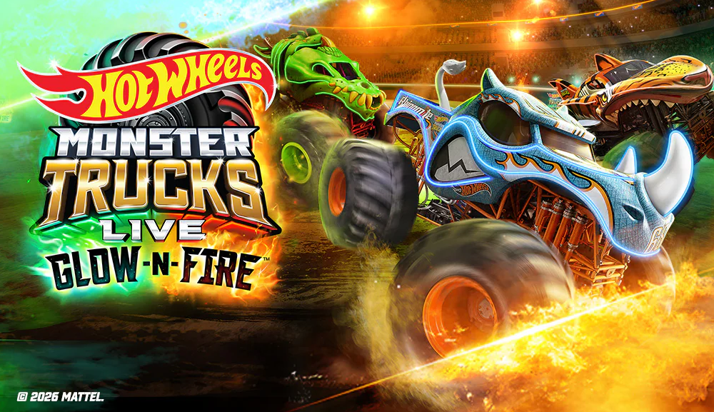 Hot Wheels Monster Trucks Live™: Glow-N-Fire