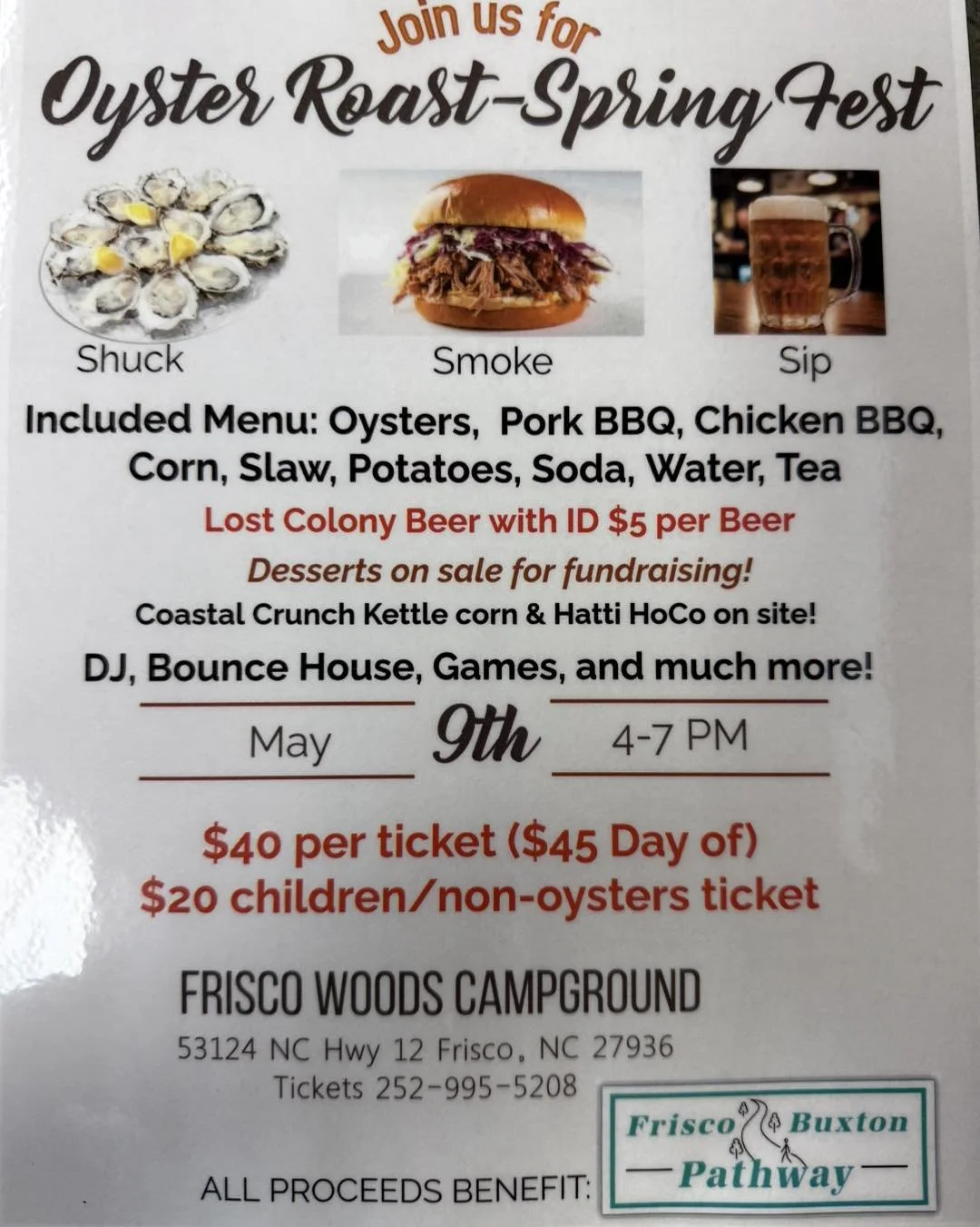 Oyster Roast - Spring Fest