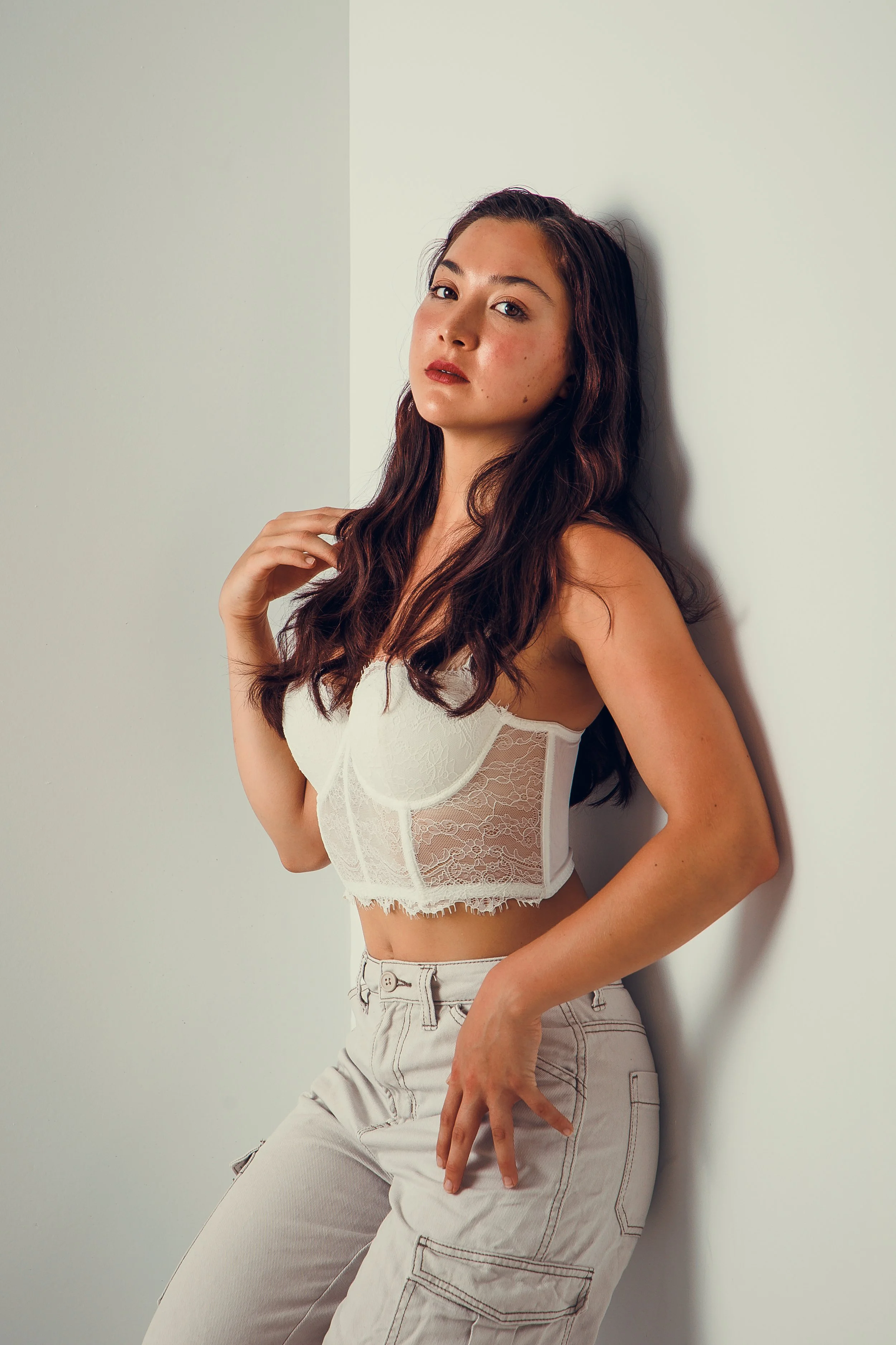 Light on white. Just right.