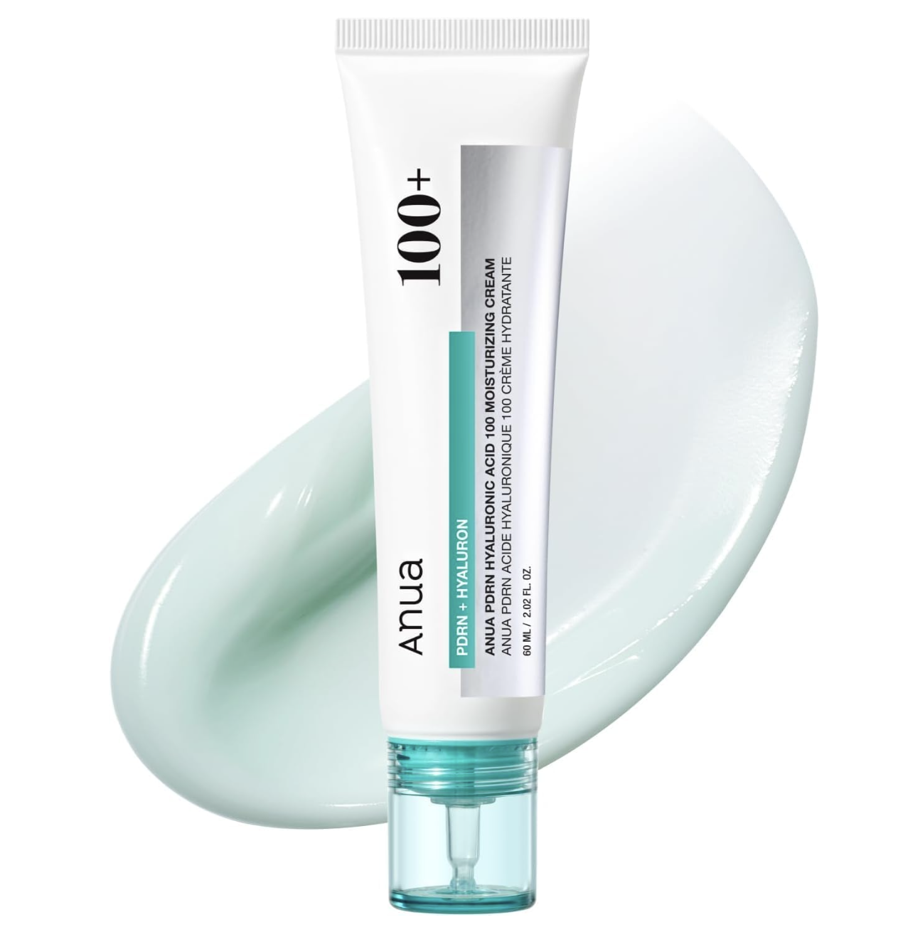 Anua PDRN Hyaluronic Acid Facial Moisturizer, Moisture Cream, 60ml