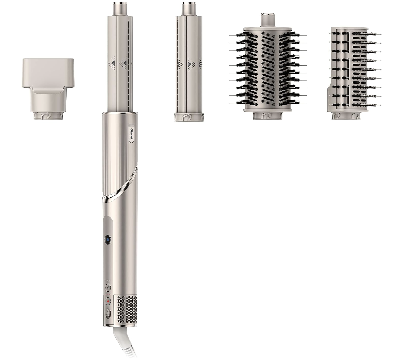 Shark HD430C FlexStyle Air Styling & Drying System, Powerful Hair Blow Dryer & Multi-Styler with Auto-Wrap Curlers, Paddle Brush, Oval Brush, Concentrator Attachment, Stone