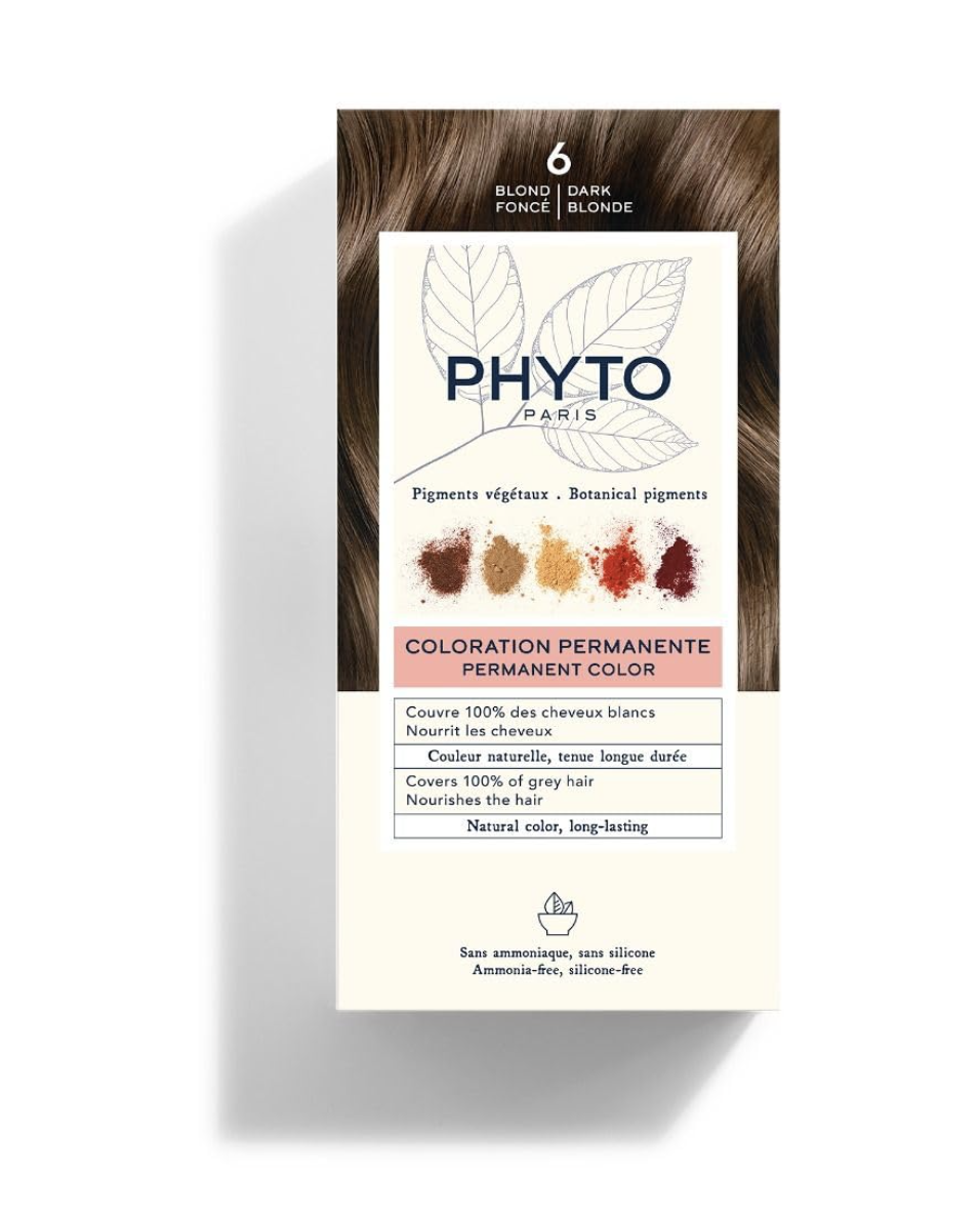 PHYTO PhytoColor Permanent Hair Color – Ammonia-Free, Botanical Oils and plant pigments