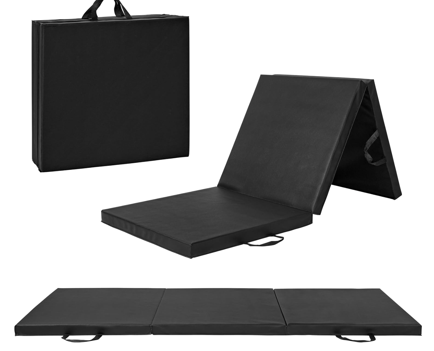 CAP Barbell Folding Anti-Tear Exercise & Gymnastics Balance Mat – Multi-Purpose Fitness, Aerobics, & Training | Multiple Options