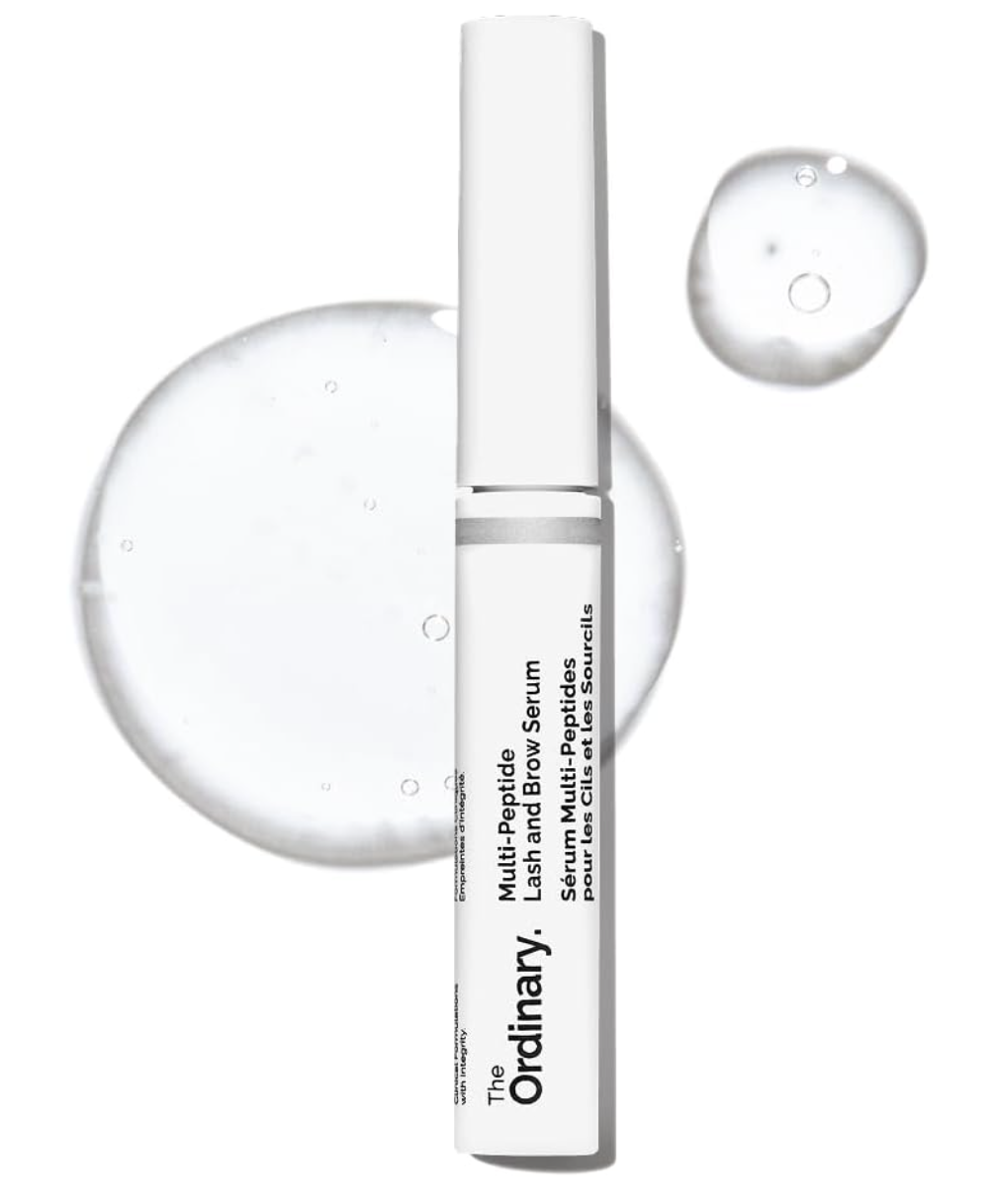 The Ordinary Multi-Peptide Lash and Brow Serum, Peptide-Powered Formula for Thicker, Fuller Looking Lashes & Brows, 5ml