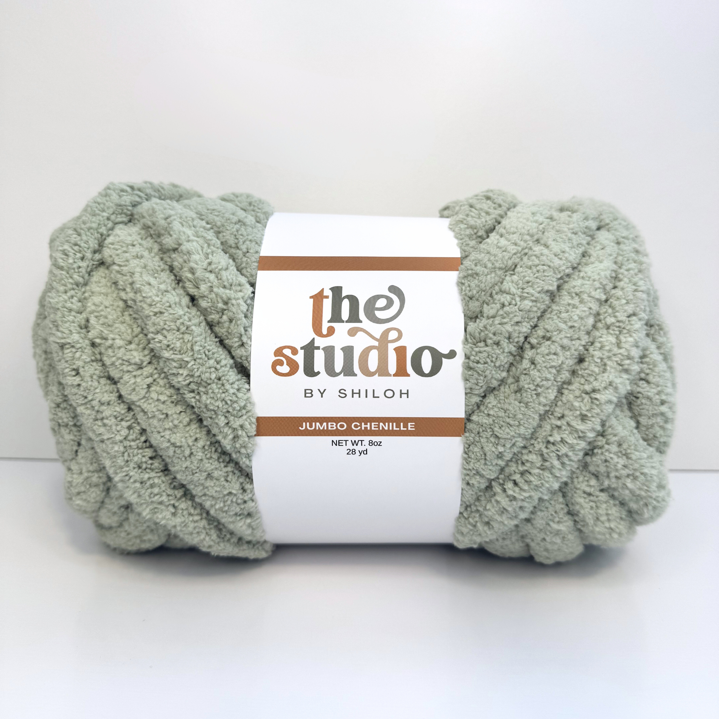 Chunky Chenille Yarn 2cm Thick | The Studio by Shiloh