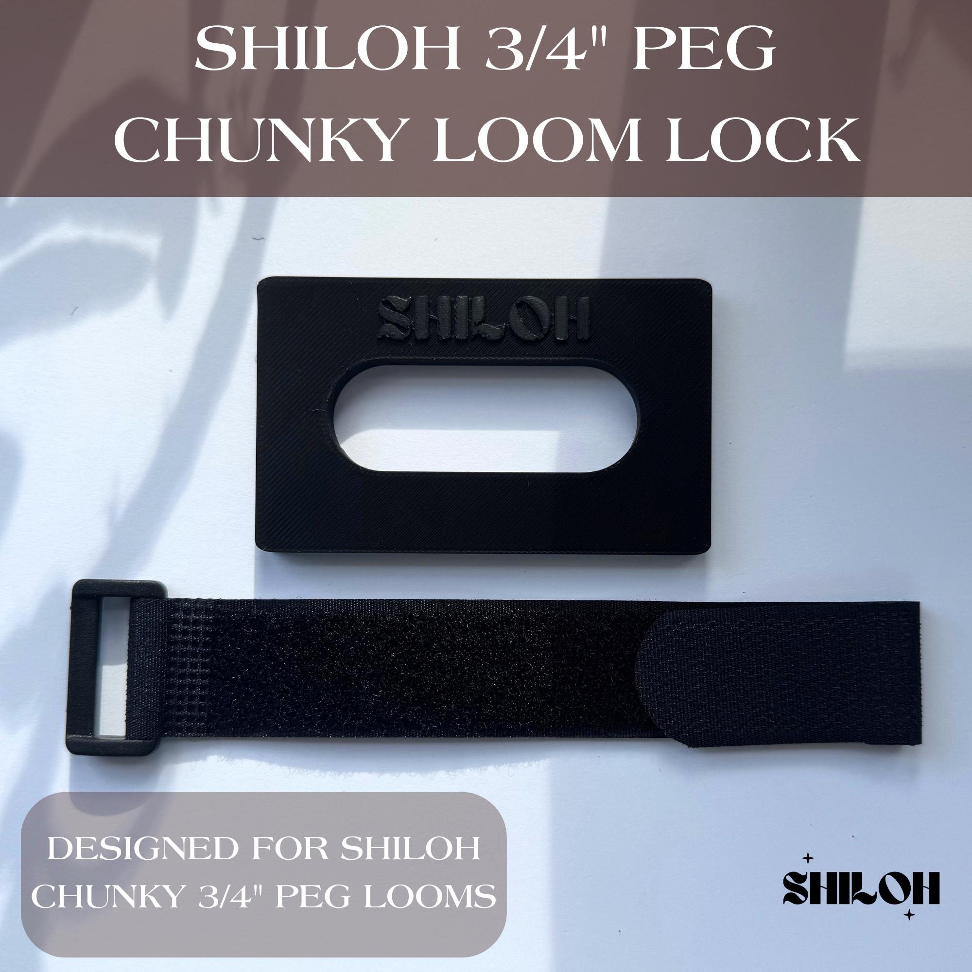 Shiloh Blanket Loom Lock Chunky 3/4