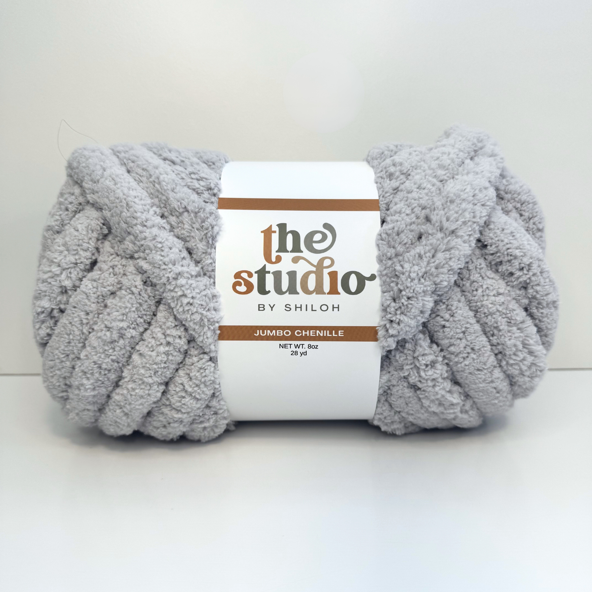 Chunky Chenille Yarn 2cm Thick | The Studio by Shiloh