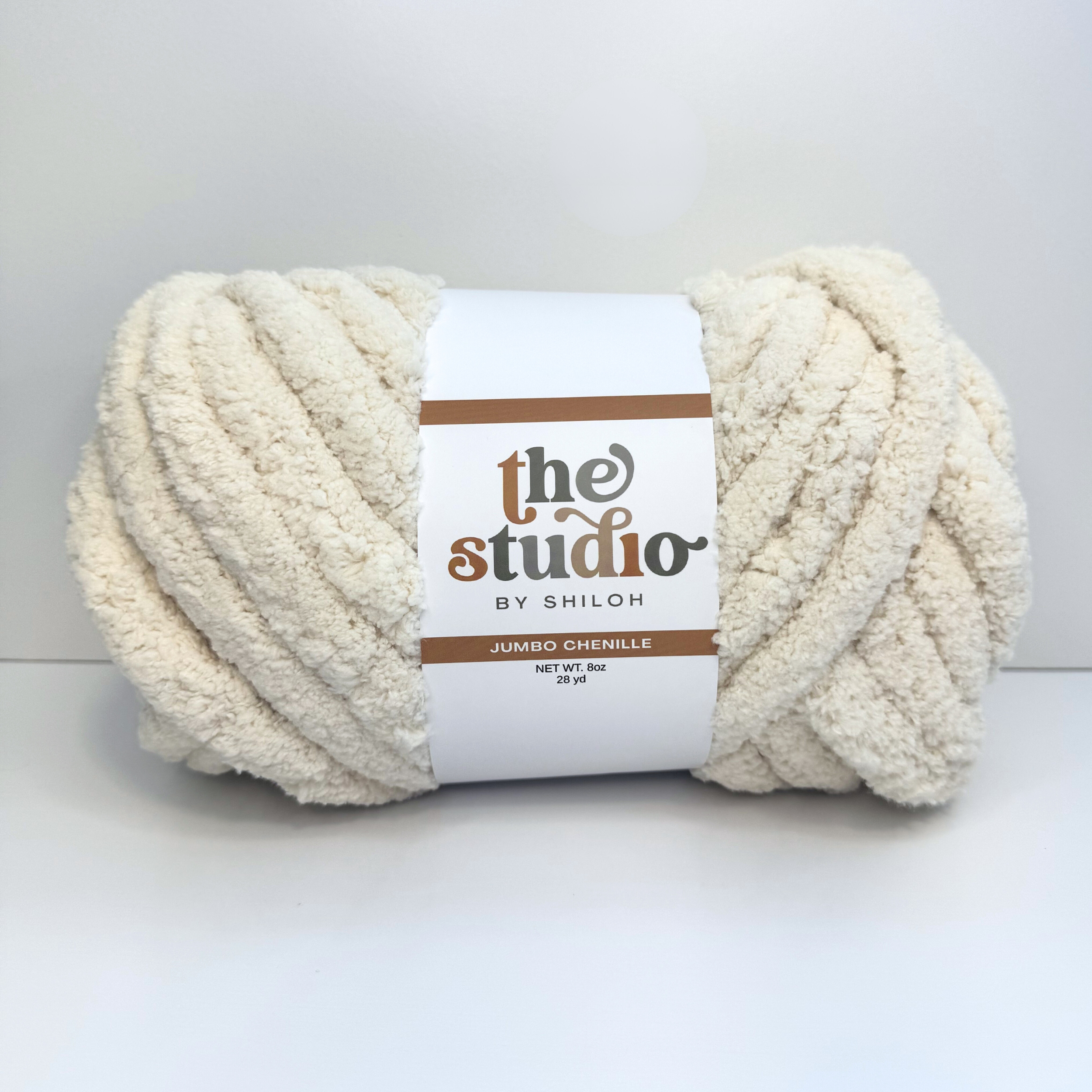 Chunky Chenille Yarn 2cm Thick | The Studio by Shiloh