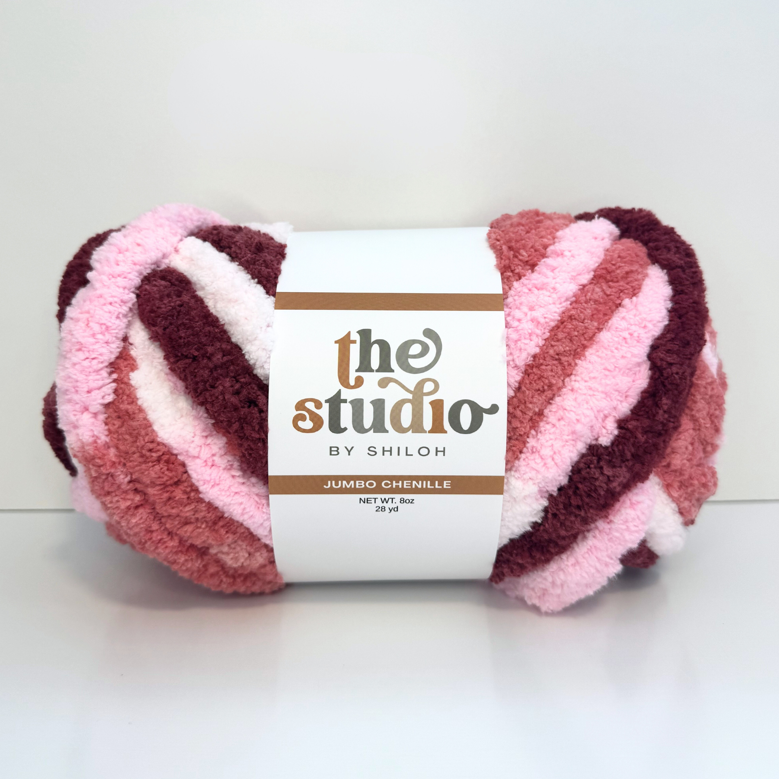 Chunky Chenille Yarn 2cm Thick | The Studio by Shiloh
