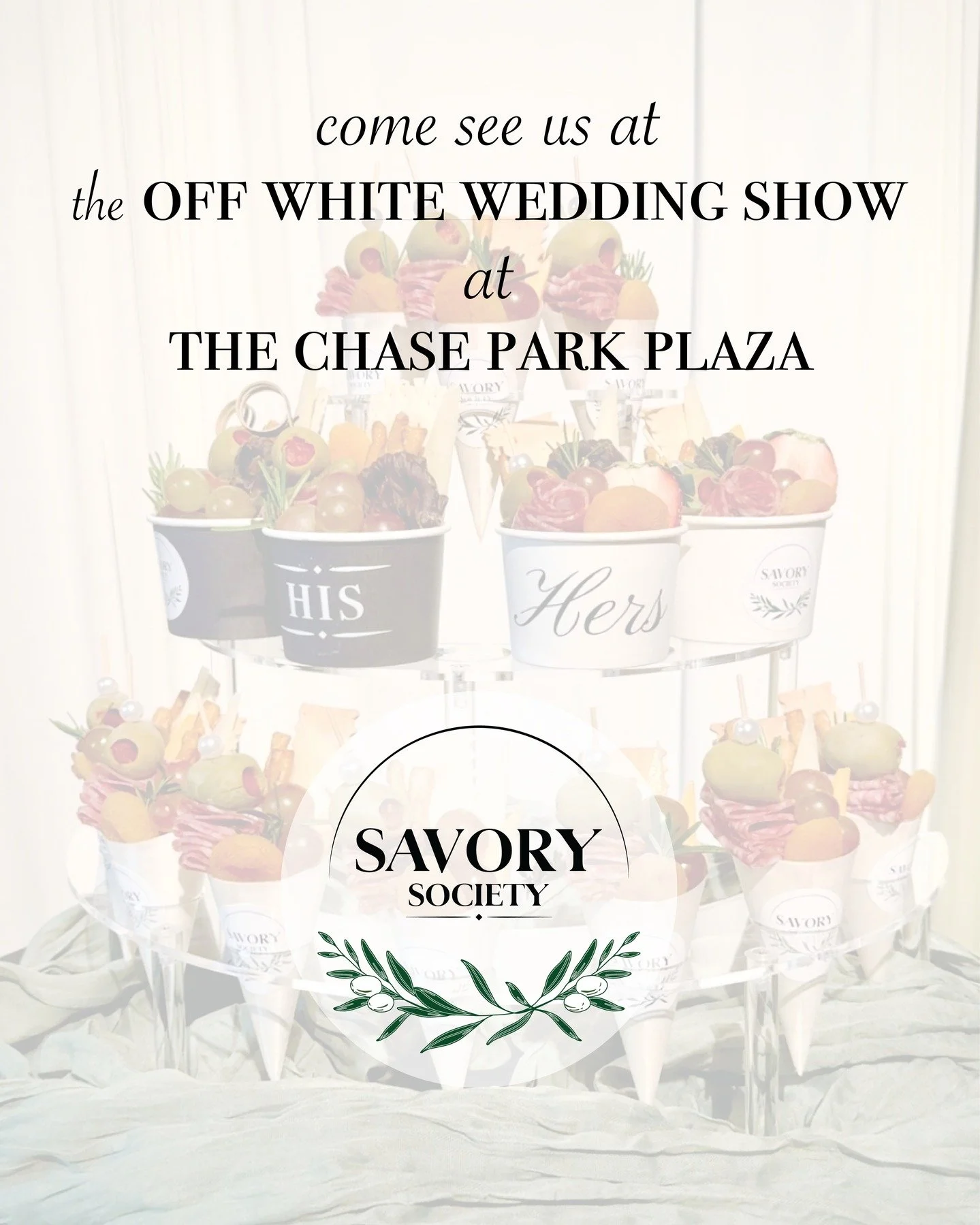 Today is the day! @offwhitestl Wedding Show. We would love to meet you there!