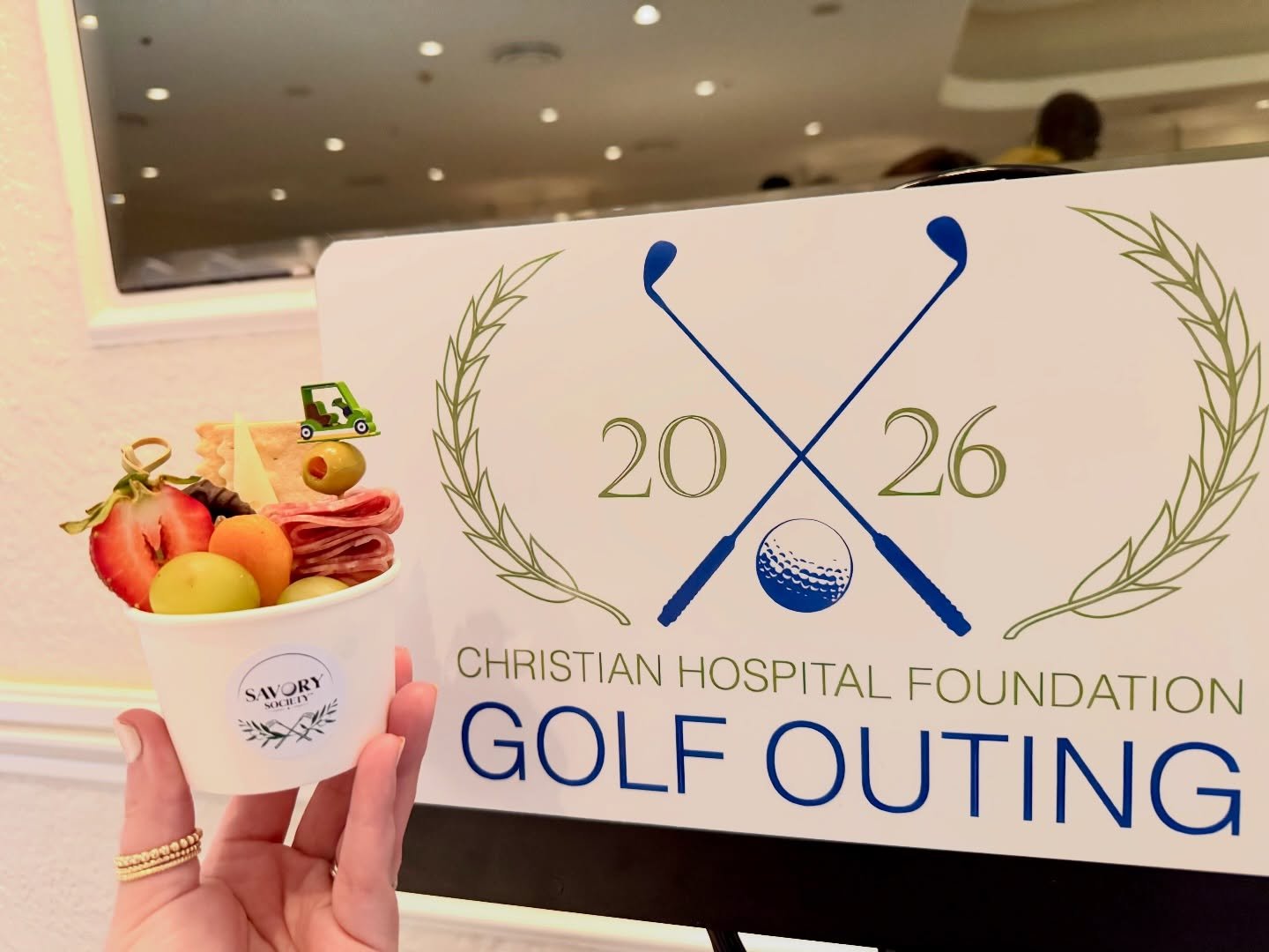 A perfect day on the greens! 🏌️&zwj;♂️✨ We had the pleasure of catering our signature charcuterie cups for the 2026 @christianhospitalbjc Foundation Golf Outing at the beautiful @norwoodhills Country Club this week. 🥂

Thank you so much for having 
