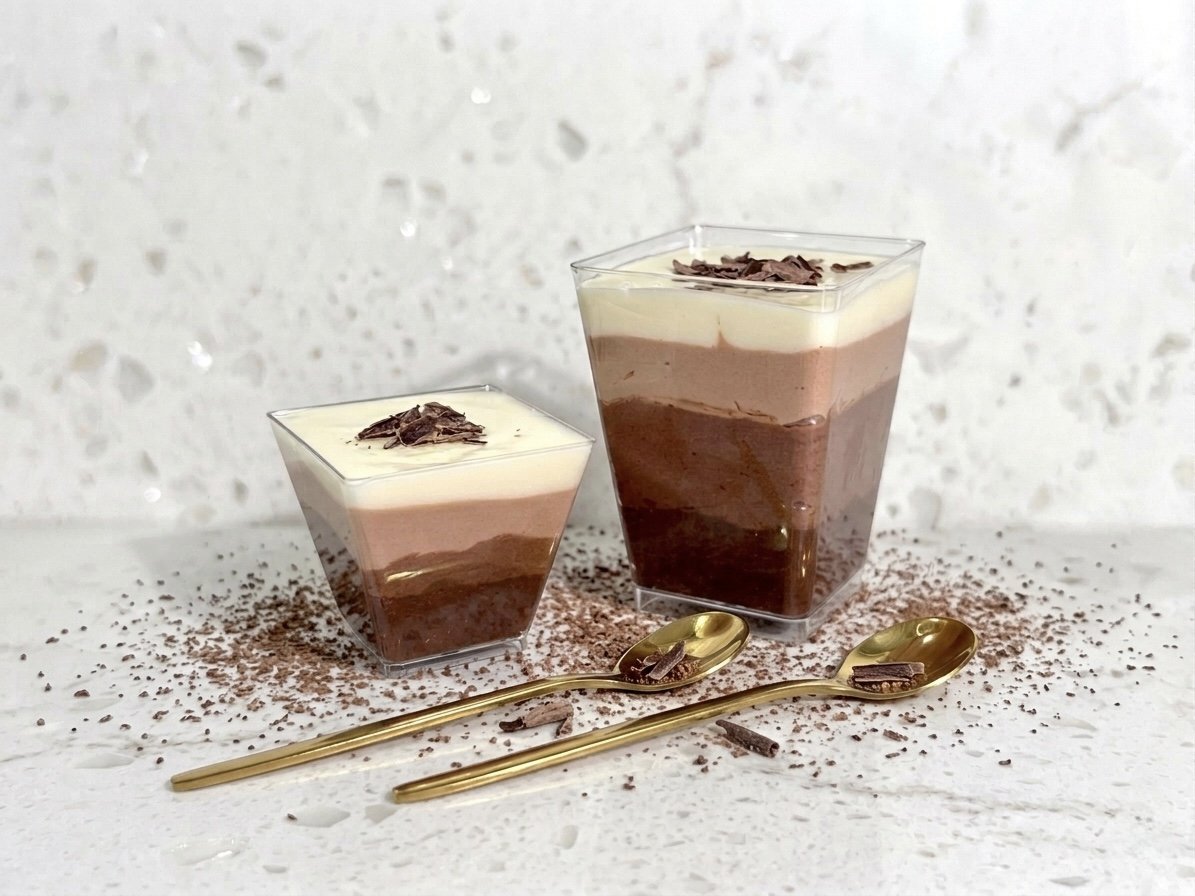 Corporate event dessert catering St Louis mousse cake