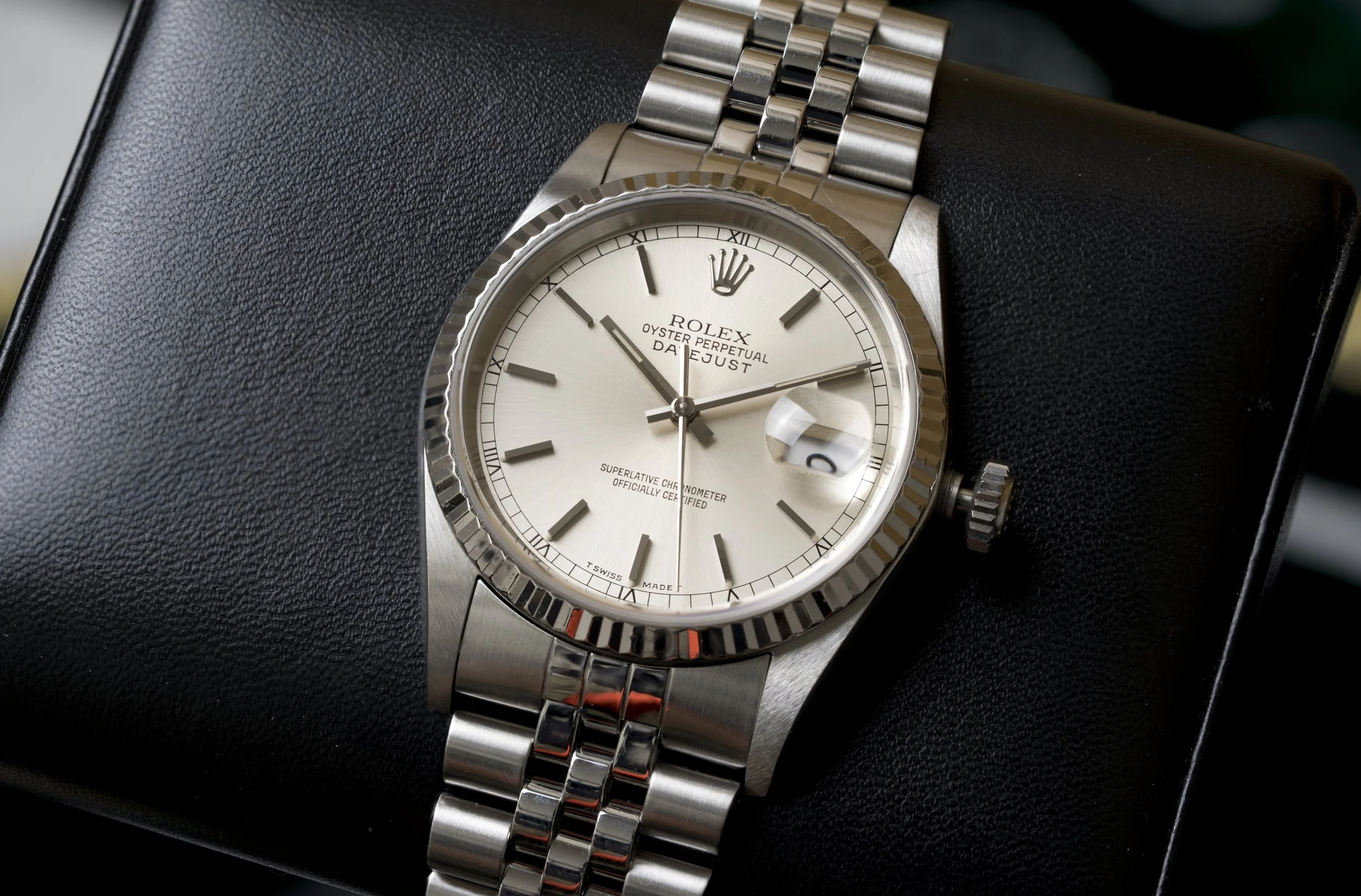 Rolex Datejust 36mm | Silver Stick Dial