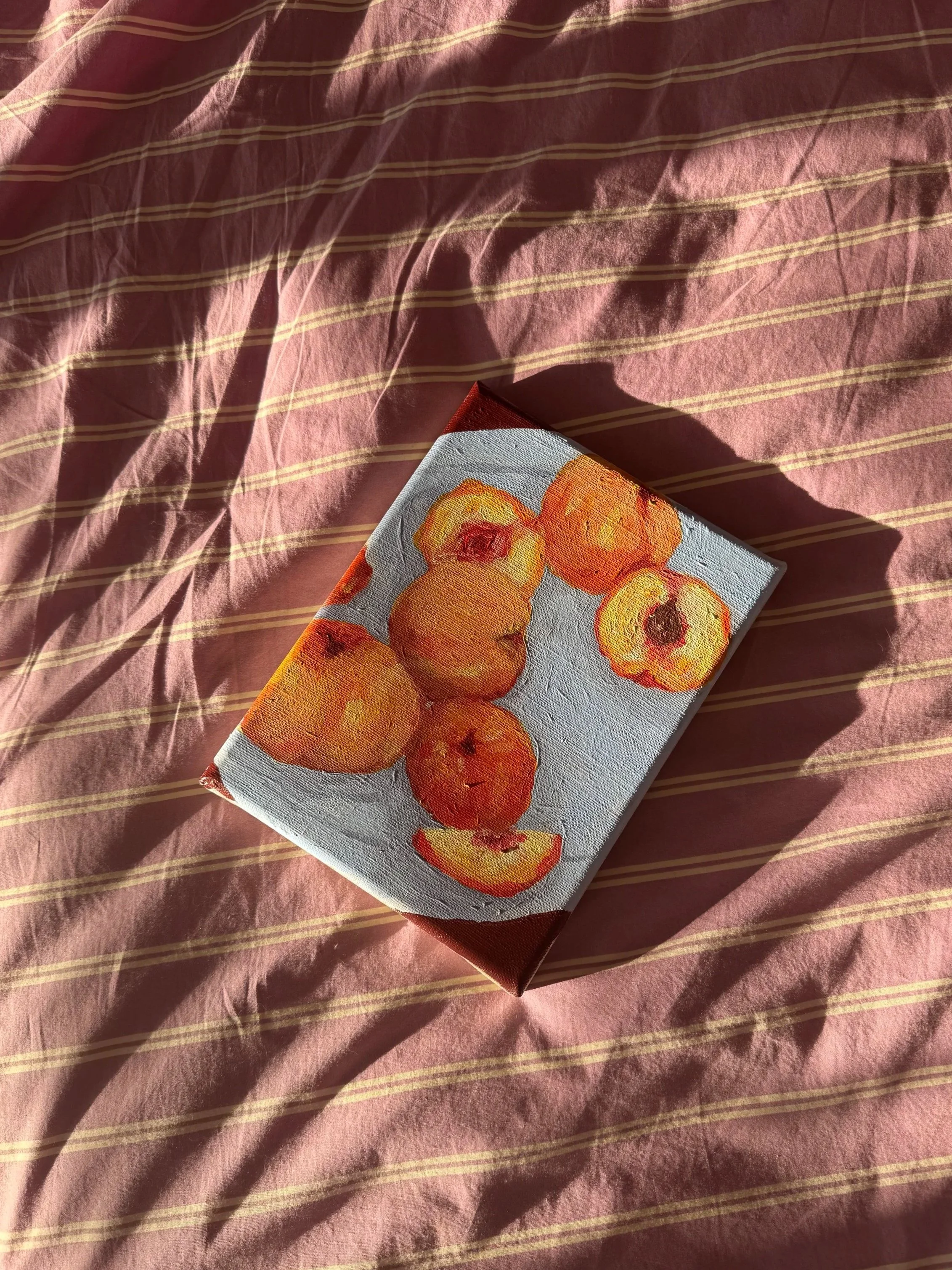 Peach platter