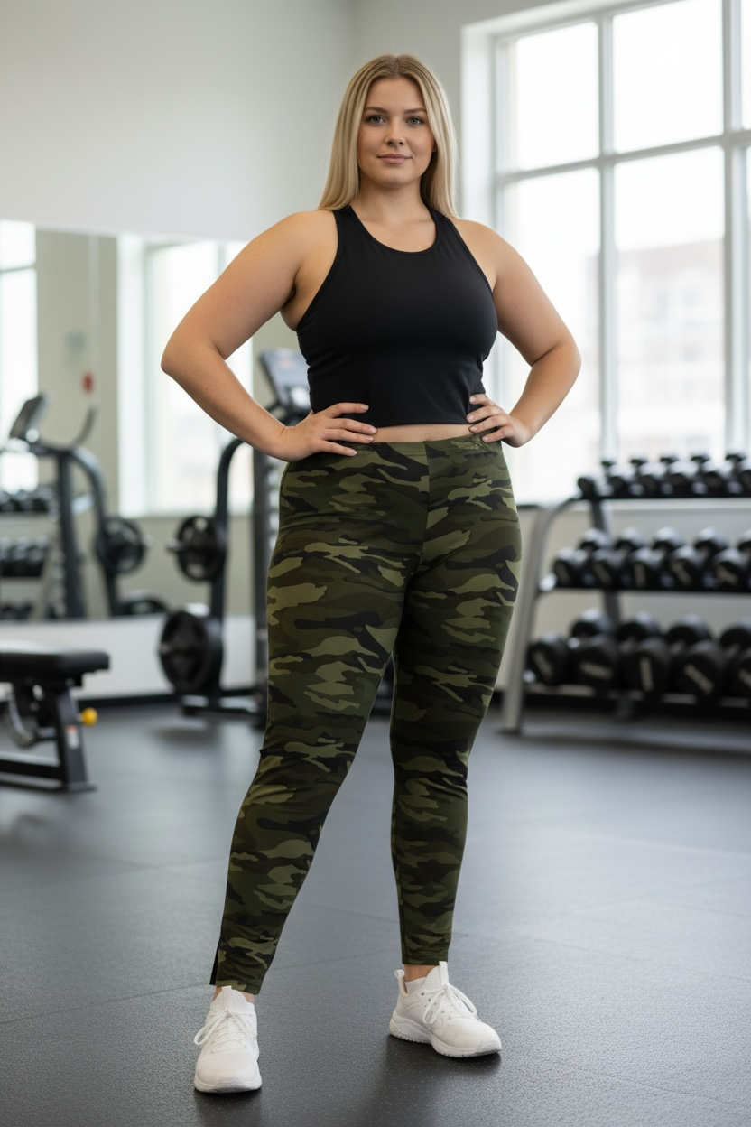 Camouflage Leggings - 2XL