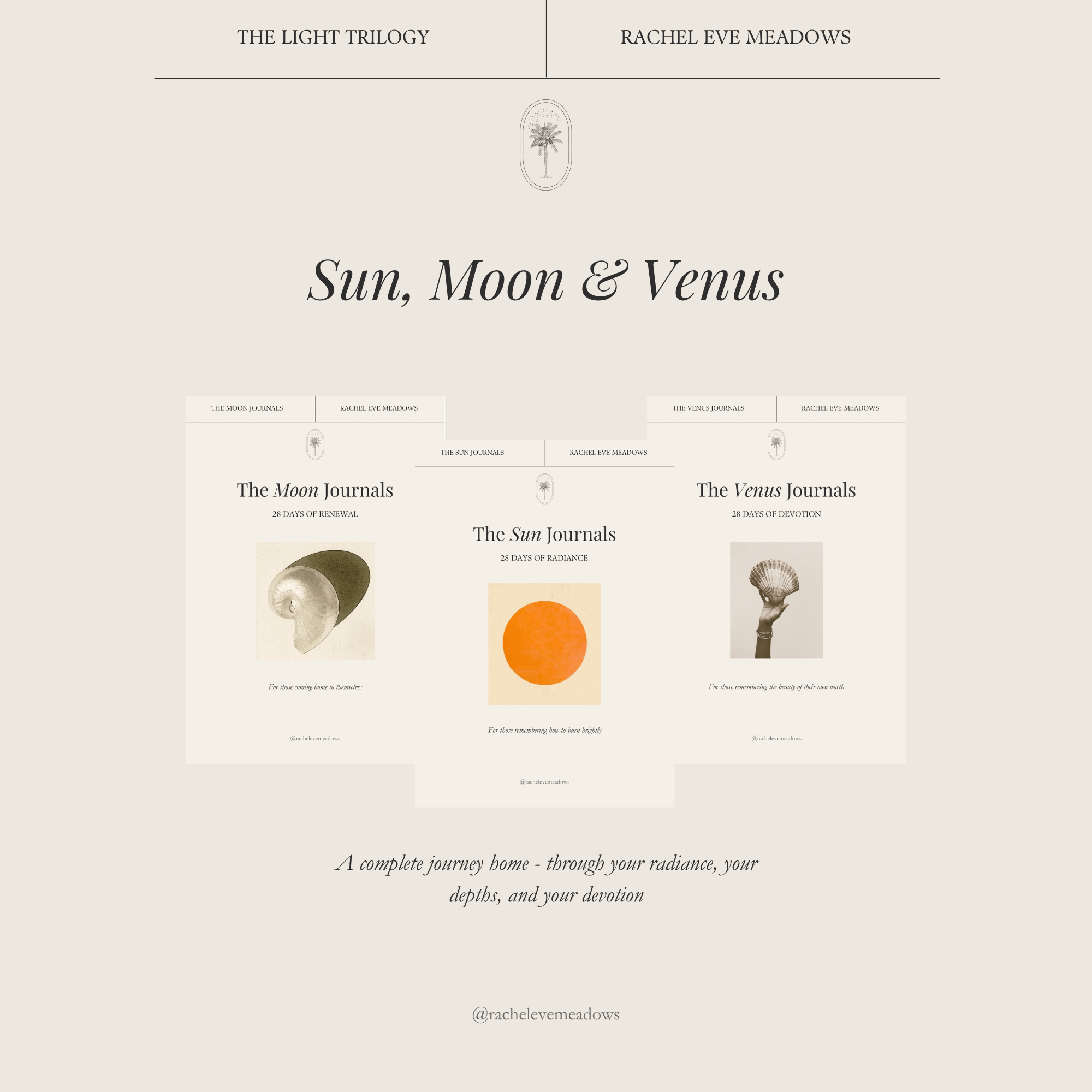 Sun, Moon & Venus — The Light Trilogy