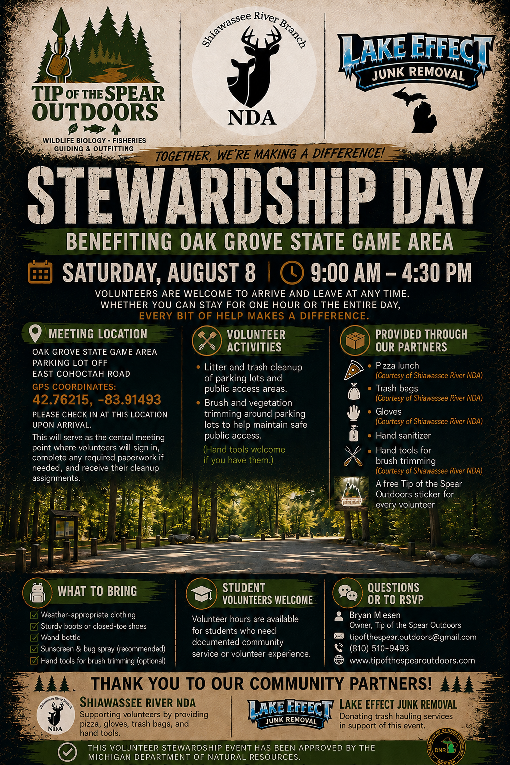 Field Notes: Our First Stewardship Day