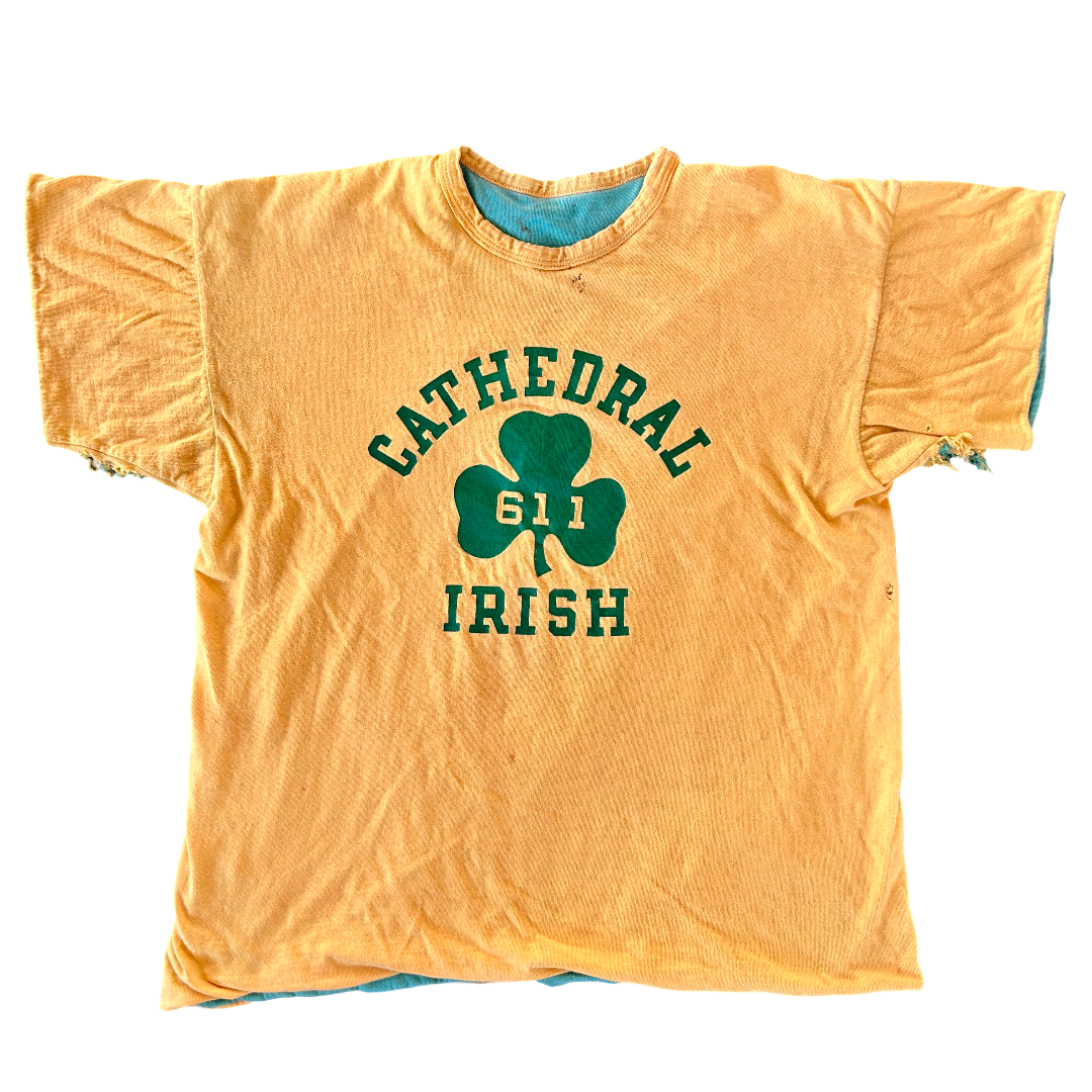 60s Irish Double Face Tee - M