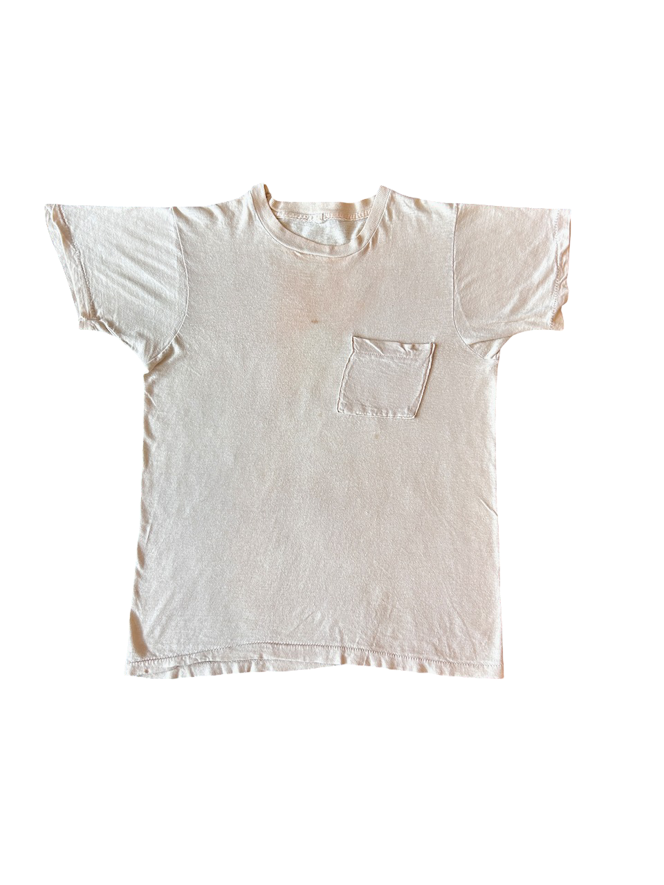 70s All Cotton Pocket Tee - S