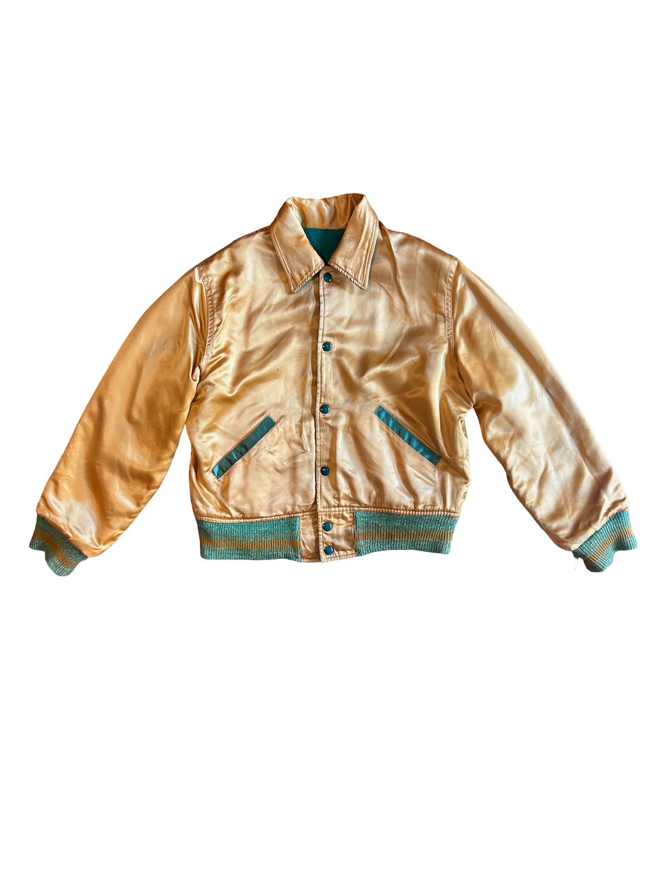 60s Gold Reversible Jacket - S