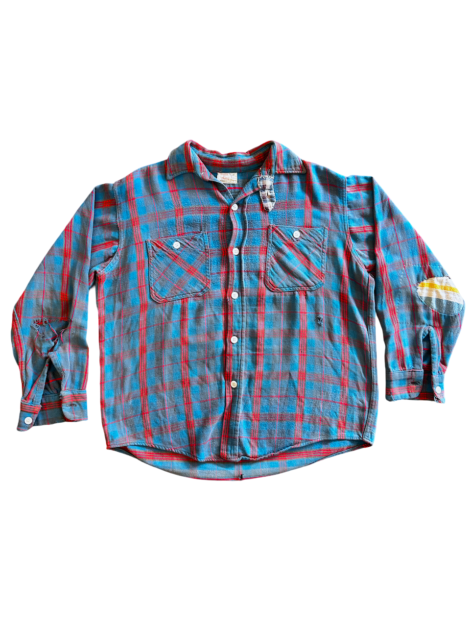 Winter King Patched Flannel - L
